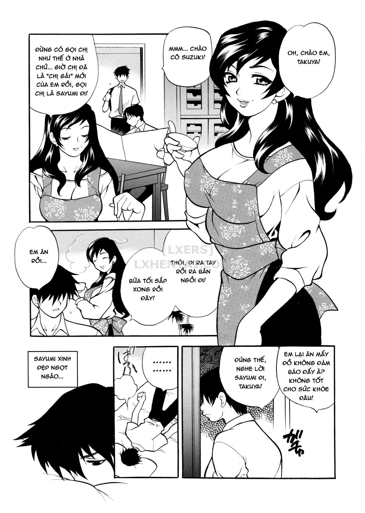 HentaiVN.net - Ảnh 5 - Bầu sữa mẹ [Milk Mama] - Chap 4