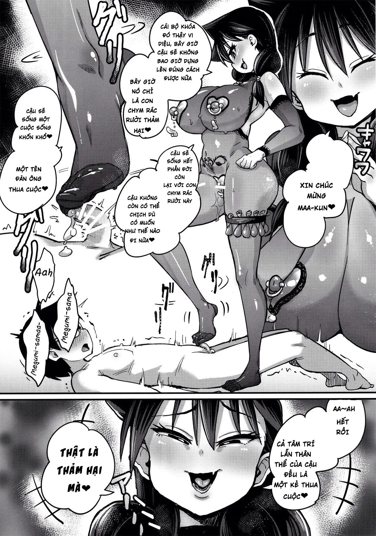 HentaiVN.net - Ảnh 20 - Netorare Kanojo to Sukinadake (Amano Megumi wa Suki Darake!) - Oneshot