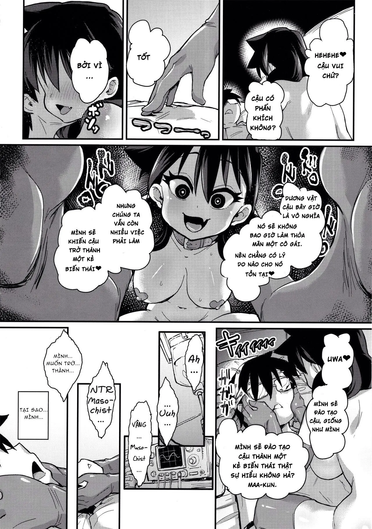 HentaiVN.net - Ảnh 6 - Netorare Kanojo to Sukinadake (Amano Megumi wa Suki Darake!) - Oneshot