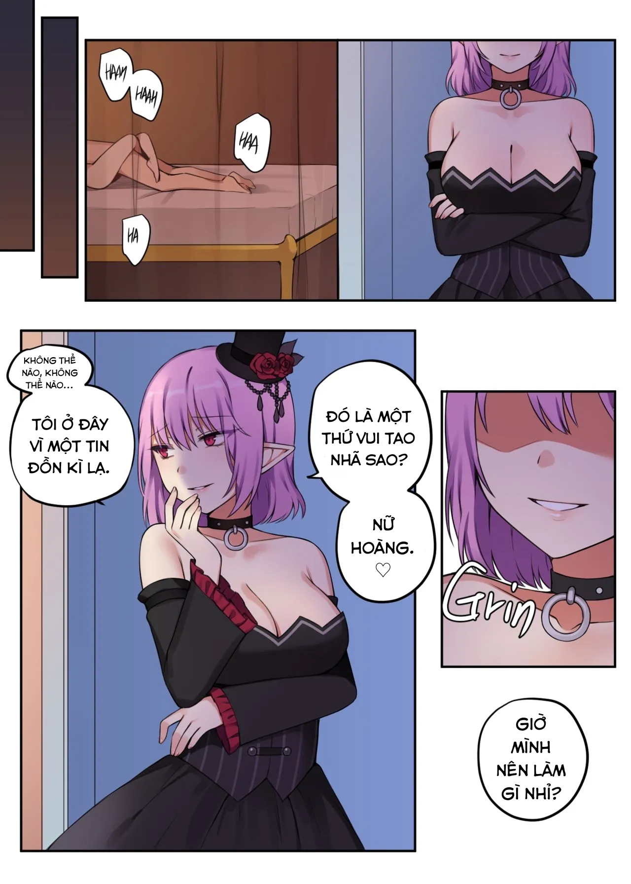 HentaiVN.net - Ảnh 16 - Thú vui của nữ hoàng. [What the queen is interested in] - Chap 2