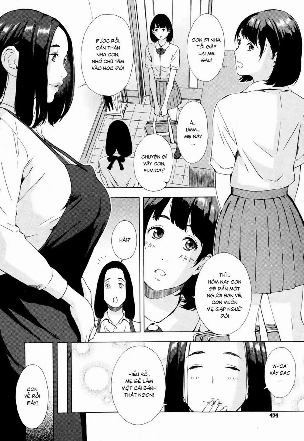 HentaiVN.net - Ảnh 3 - Mother And Daughter Conflict Fusae To Fumina 1-2 - Chương 1