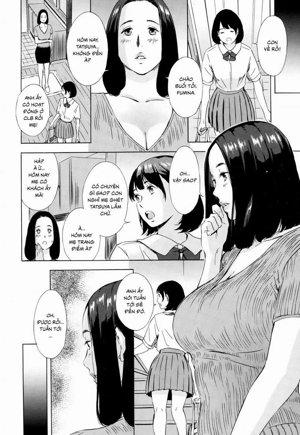 HentaiVN.net - Ảnh 9 - Mother And Daughter Conflict Fusae To Fumina 1-2 - Chương 1