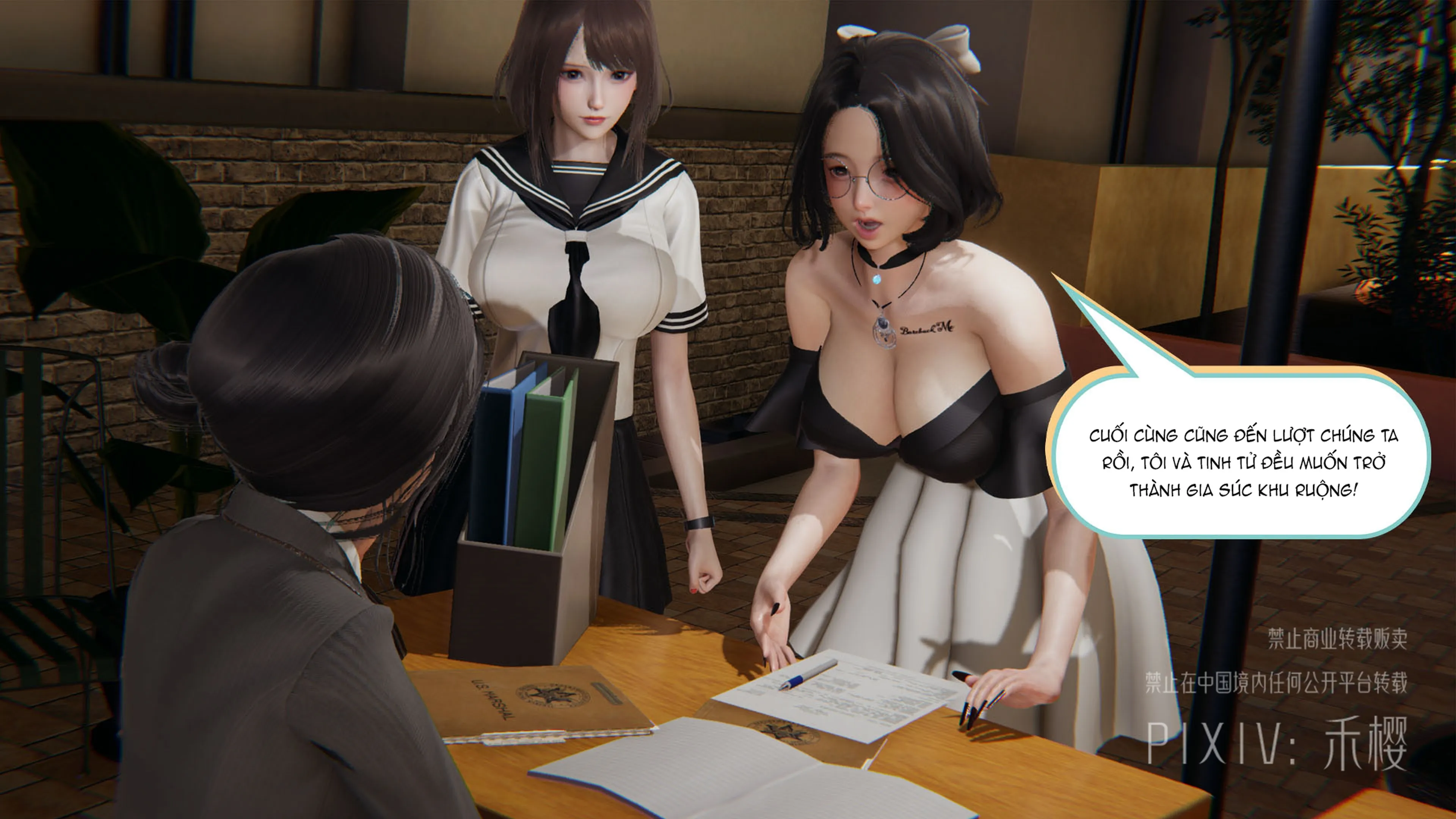 HentaiVN.net - Ảnh 25 - Nguyện vọng ở nông trường chung thân. [终身农场志愿(下)] - Chap 1