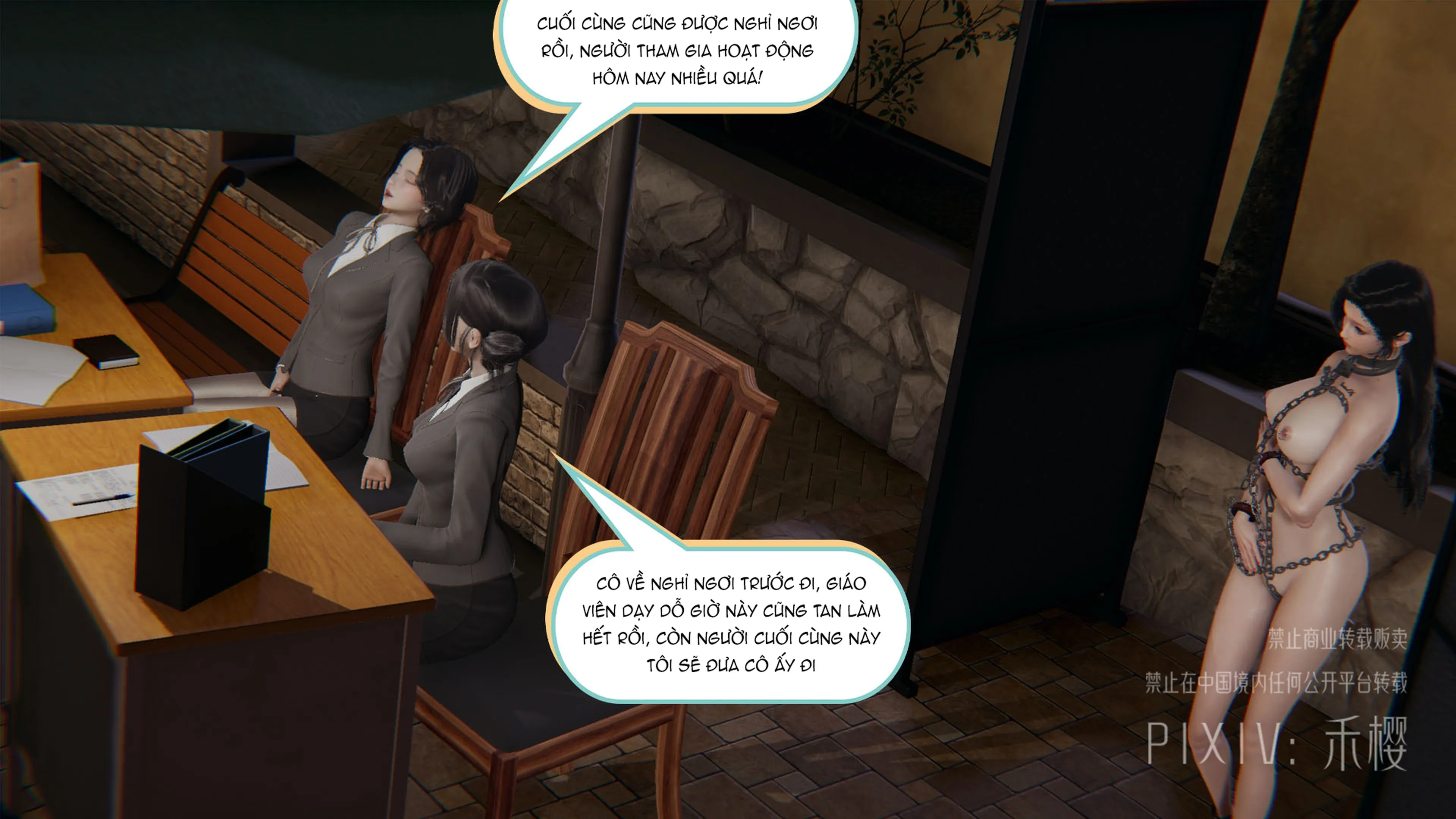 HentaiVN.net - Ảnh 8 - Nguyện vọng ở nông trường chung thân. [终身农场志愿(下)] - Chap 2