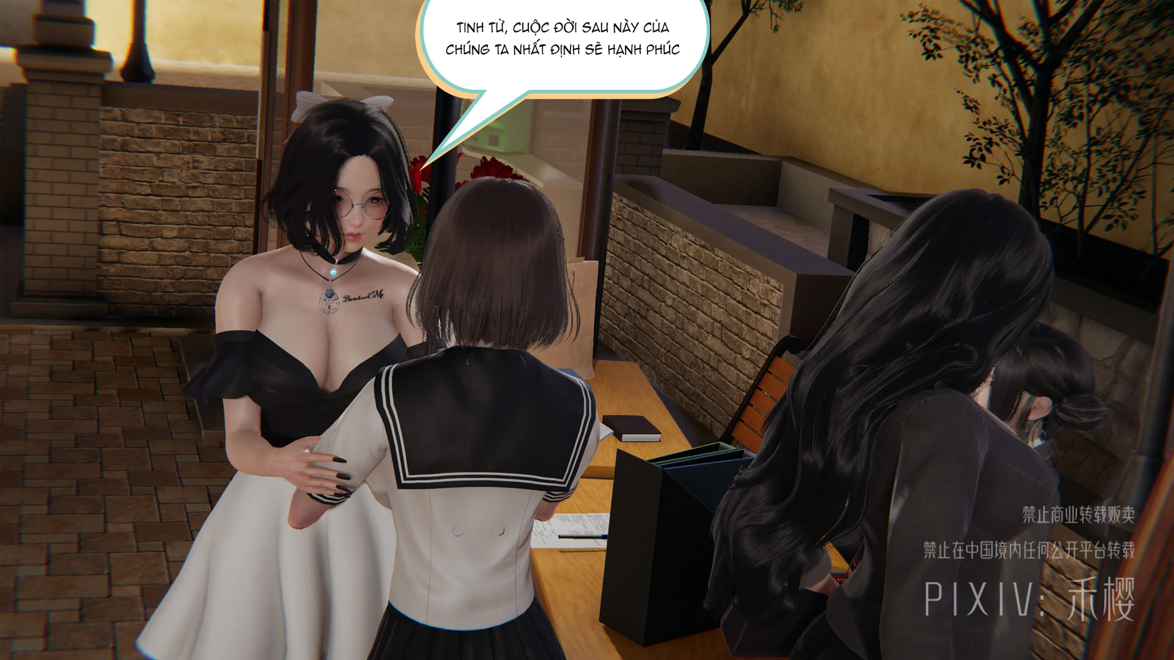HentaiVN.net - Ảnh 4 - Nguyện vọng ở nông trường chung thân. [终身农场志愿(下)] - Chap 2