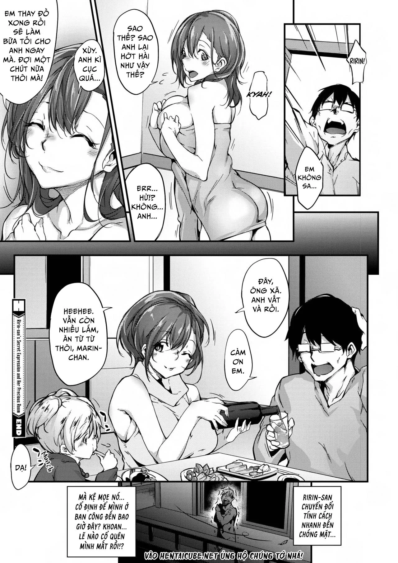 HentaiVN.net - Ảnh 20 - Ririn-san’s Secret Expression and Her Precious Room [Ririn-san's Secret Ex] - Oneshot