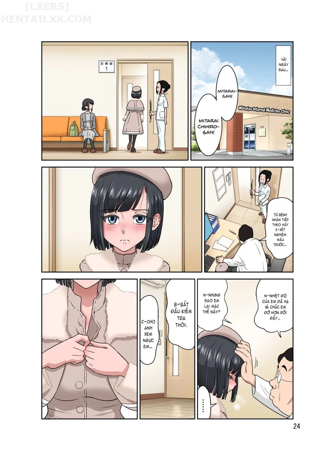 HentaiVN.net - Ảnh 25 - Waisetsu Clinic - Oneshot