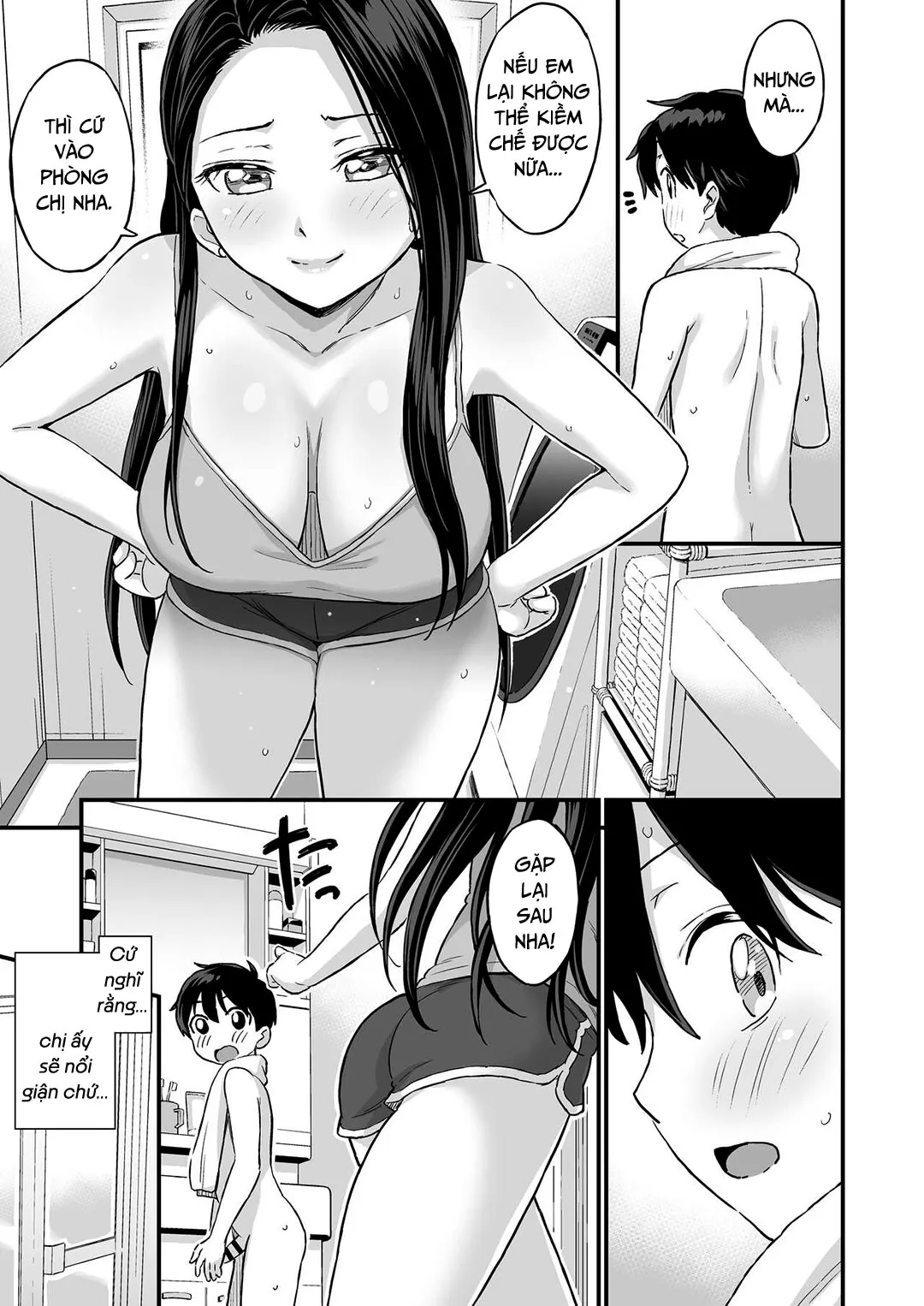 HentaiVN.net - Ảnh 23 - Em cũng muốn bú sữa [Onii-chan dakedo Oppai Sutte Mitai] - Chap 1