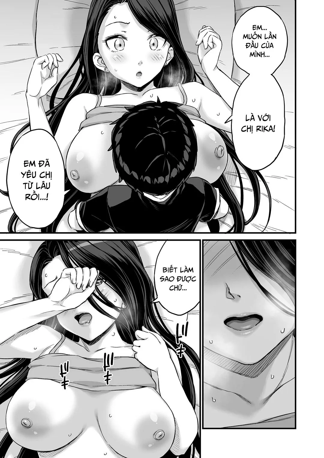 HentaiVN.net - Ảnh 37 - Em cũng muốn bú sữa [Onii-chan dakedo Oppai Sutte Mitai] - Chap 1