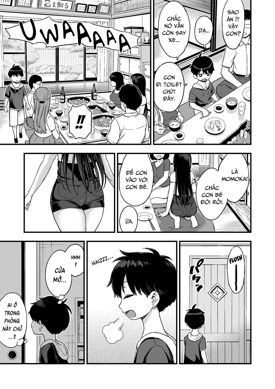 HentaiVN.net - Ảnh 7 - Em cũng muốn bú sữa [Onii-chan dakedo Oppai Sutte Mitai] - Chap 1
