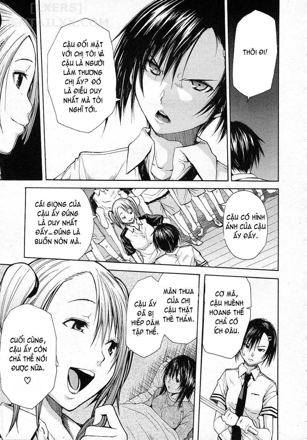 HentaiVN.net - Ảnh 12 - Gang Rape School [Rinkan Gakuen ~Haibokusha-Tachi Wa Midaremau~] - Chap 1