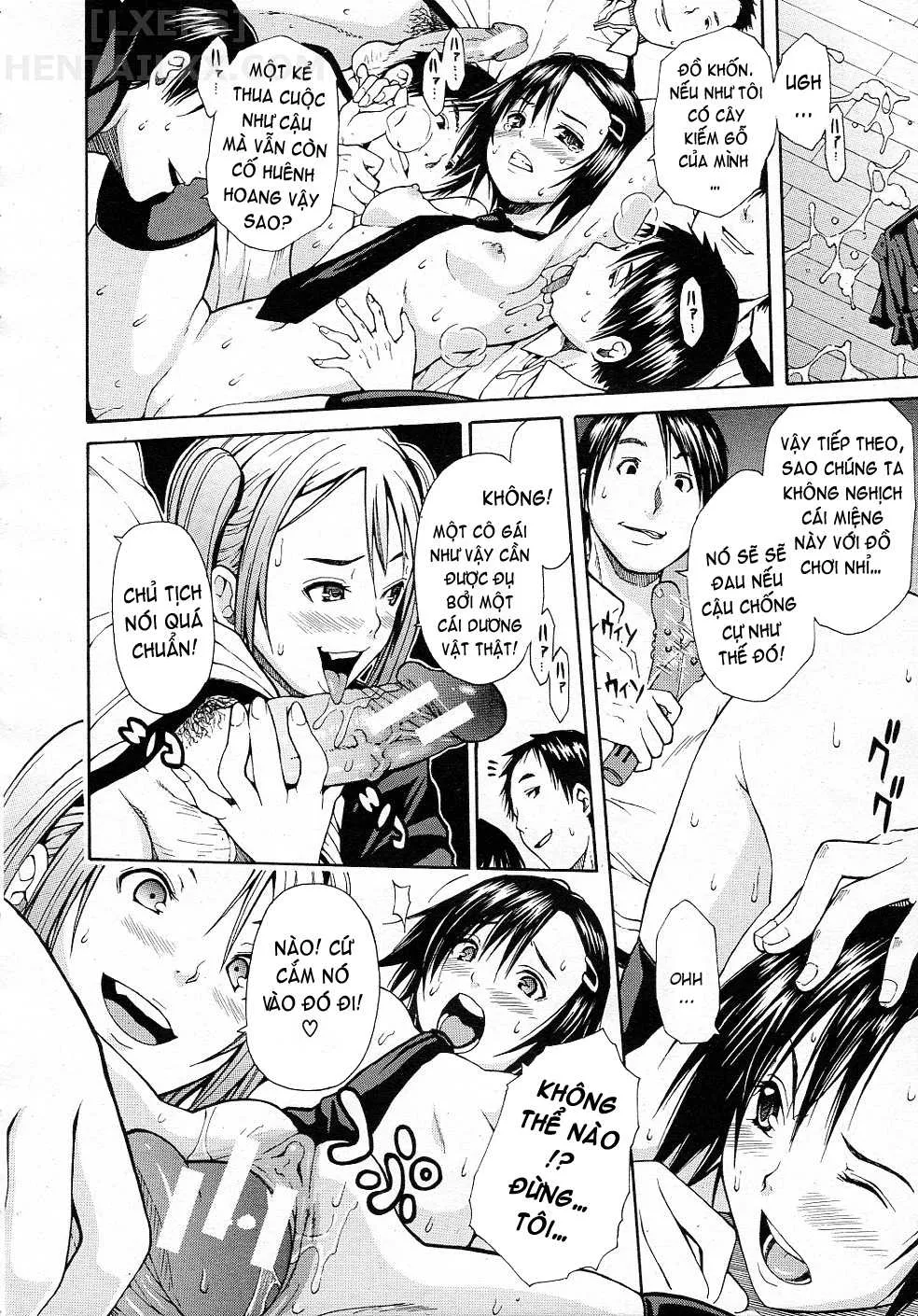 HentaiVN.net - Ảnh 25 - Gang Rape School [Rinkan Gakuen ~Haibokusha-Tachi Wa Midaremau~] - Chap 1