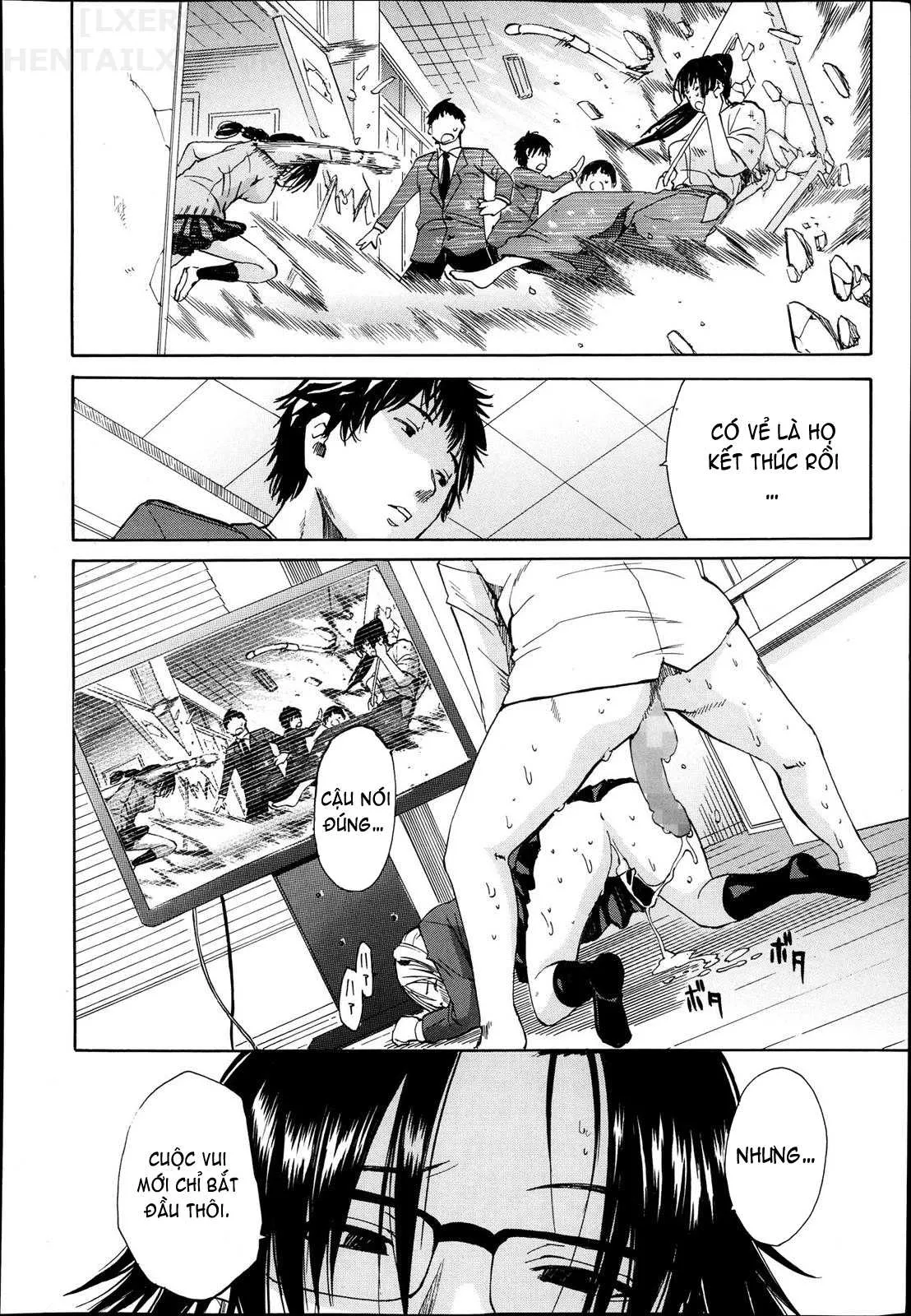 HentaiVN.net - Ảnh 22 - Gang Rape School [Rinkan Gakuen ~Haibokusha-Tachi Wa Midaremau~] - Chap 2