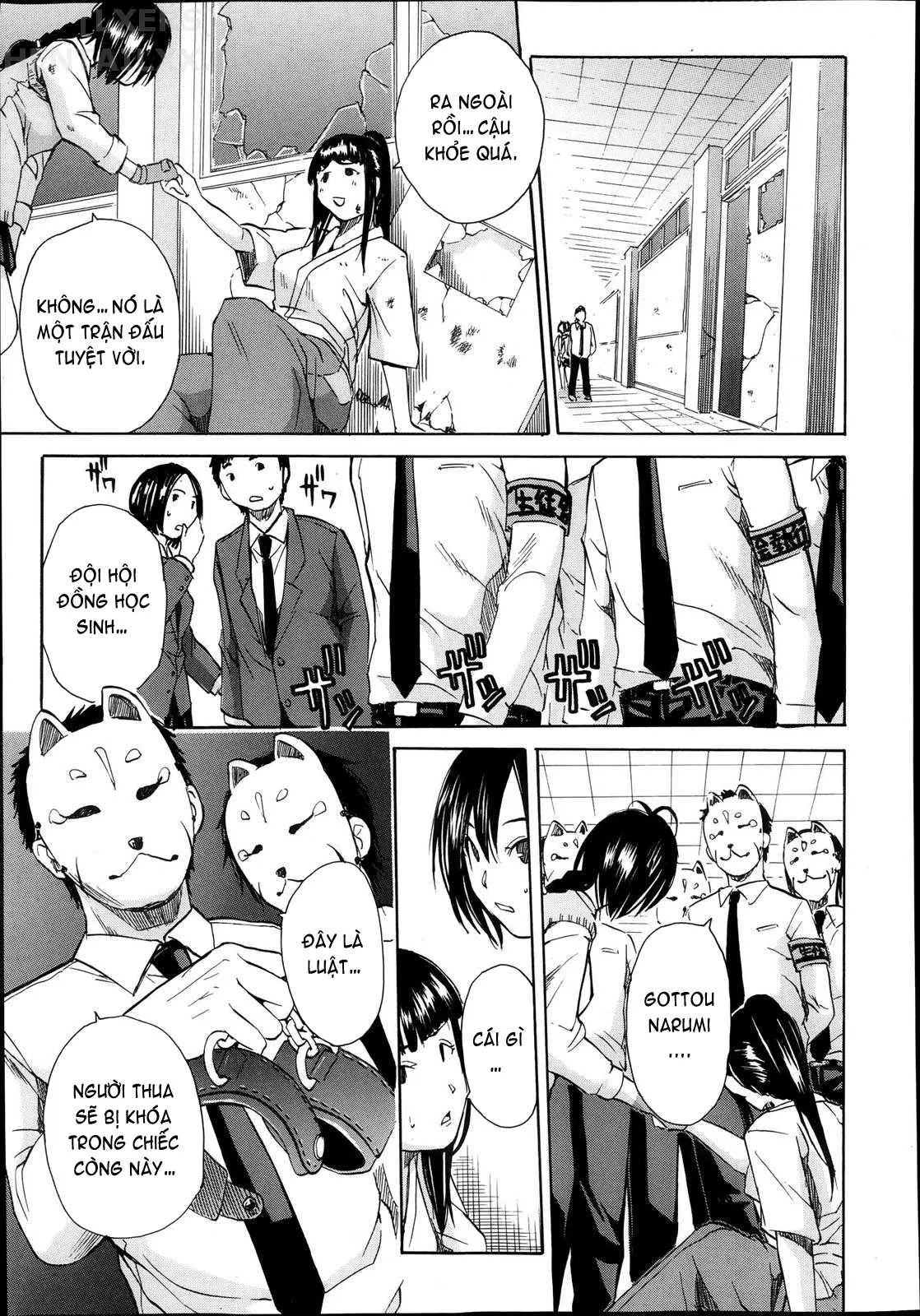 HentaiVN.net - Ảnh 23 - Gang Rape School [Rinkan Gakuen ~Haibokusha-Tachi Wa Midaremau~] - Chap 2