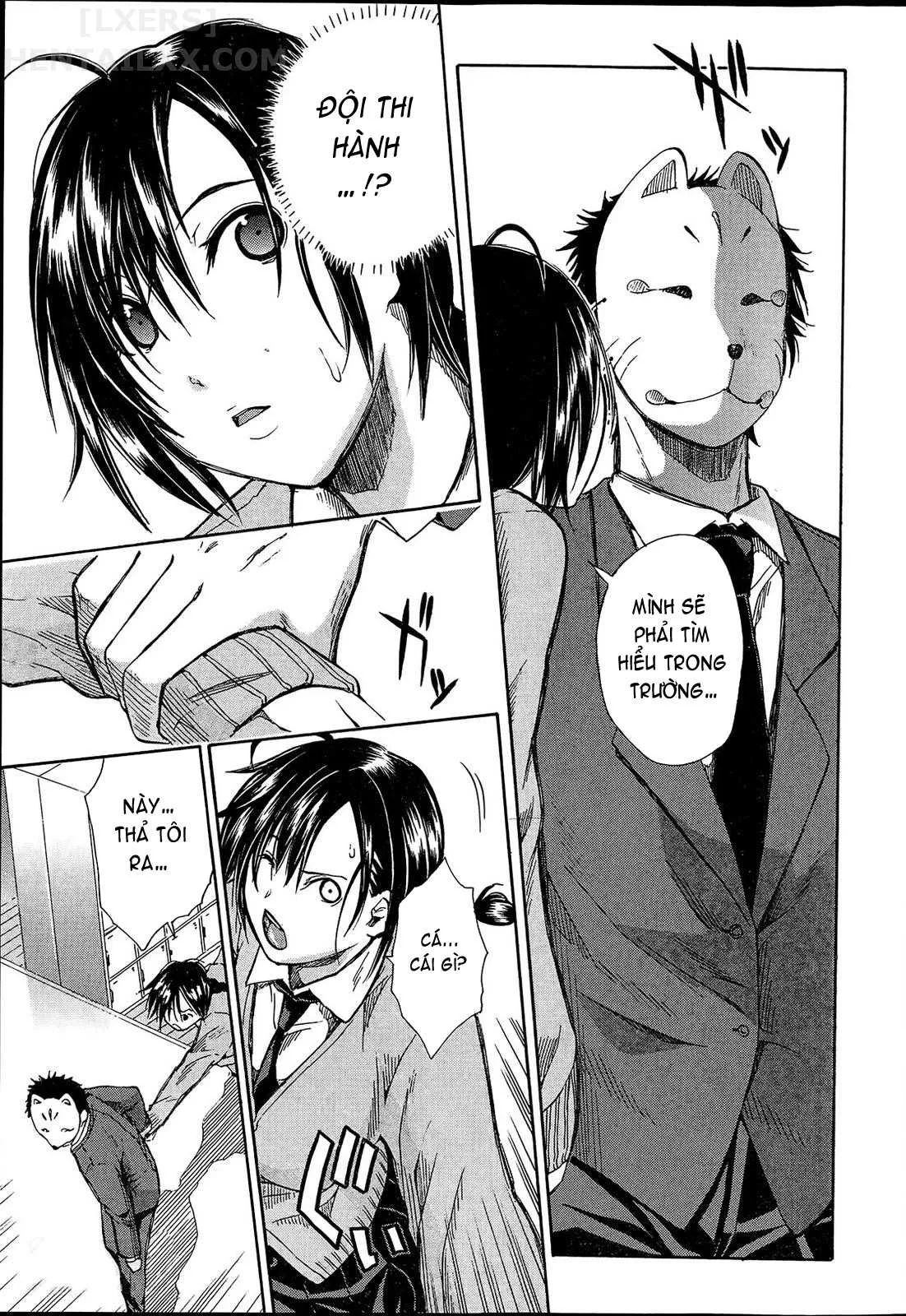 HentaiVN.net - Ảnh 11 - Gang Rape School [Rinkan Gakuen ~Haibokusha-Tachi Wa Midaremau~] - Chap 3