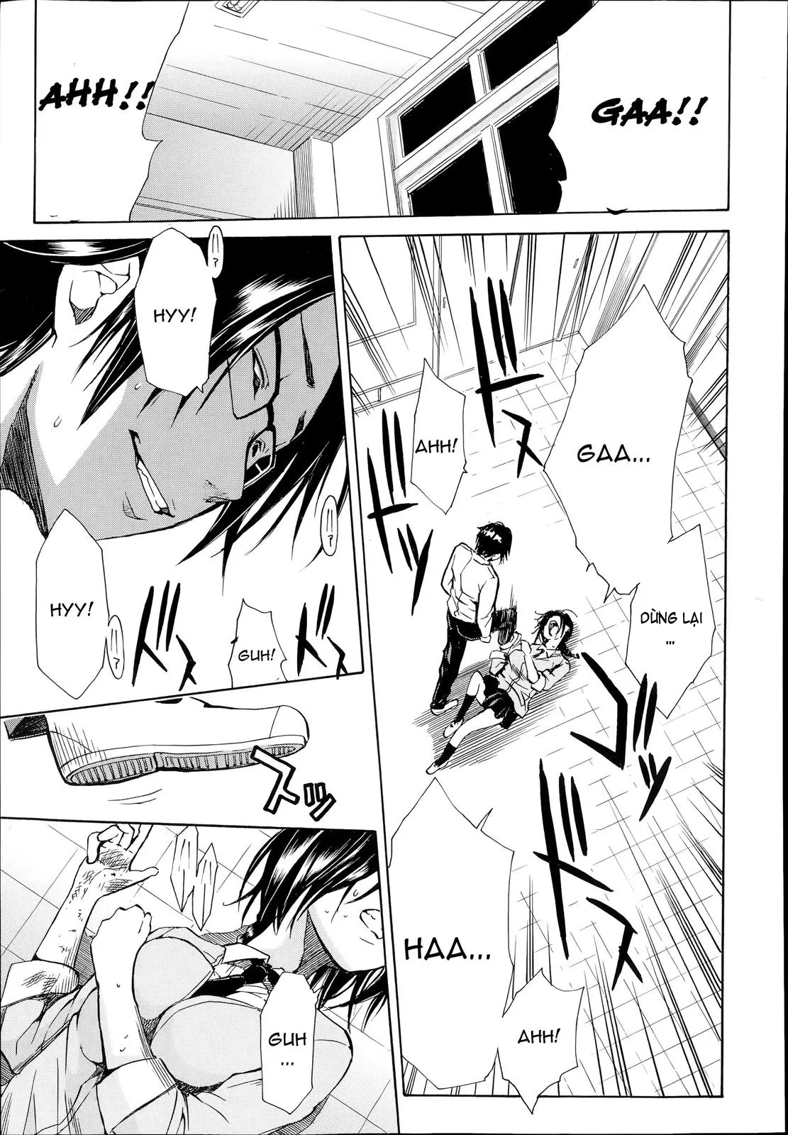 HentaiVN.net - Ảnh 13 - Gang Rape School [Rinkan Gakuen ~Haibokusha-Tachi Wa Midaremau~] - Chap 4