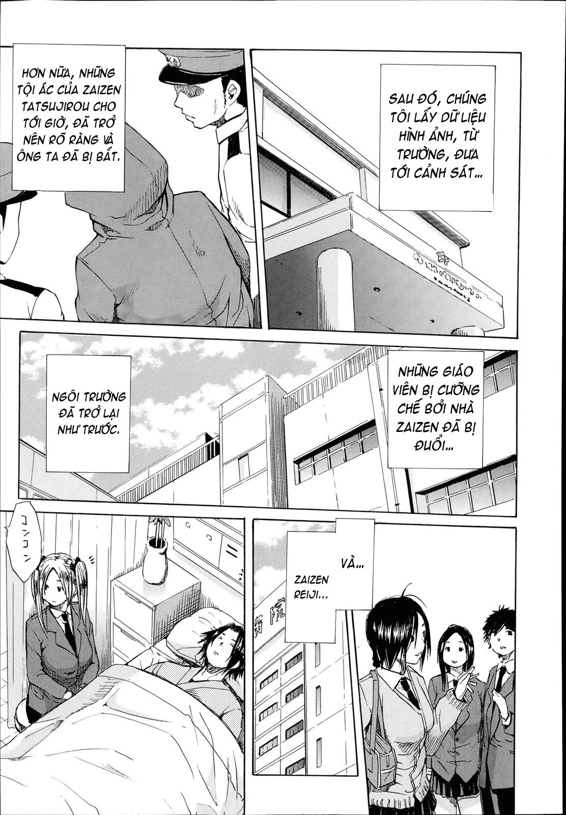 HentaiVN.net - Ảnh 48 - Gang Rape School [Rinkan Gakuen ~Haibokusha-Tachi Wa Midaremau~] - Chap 4