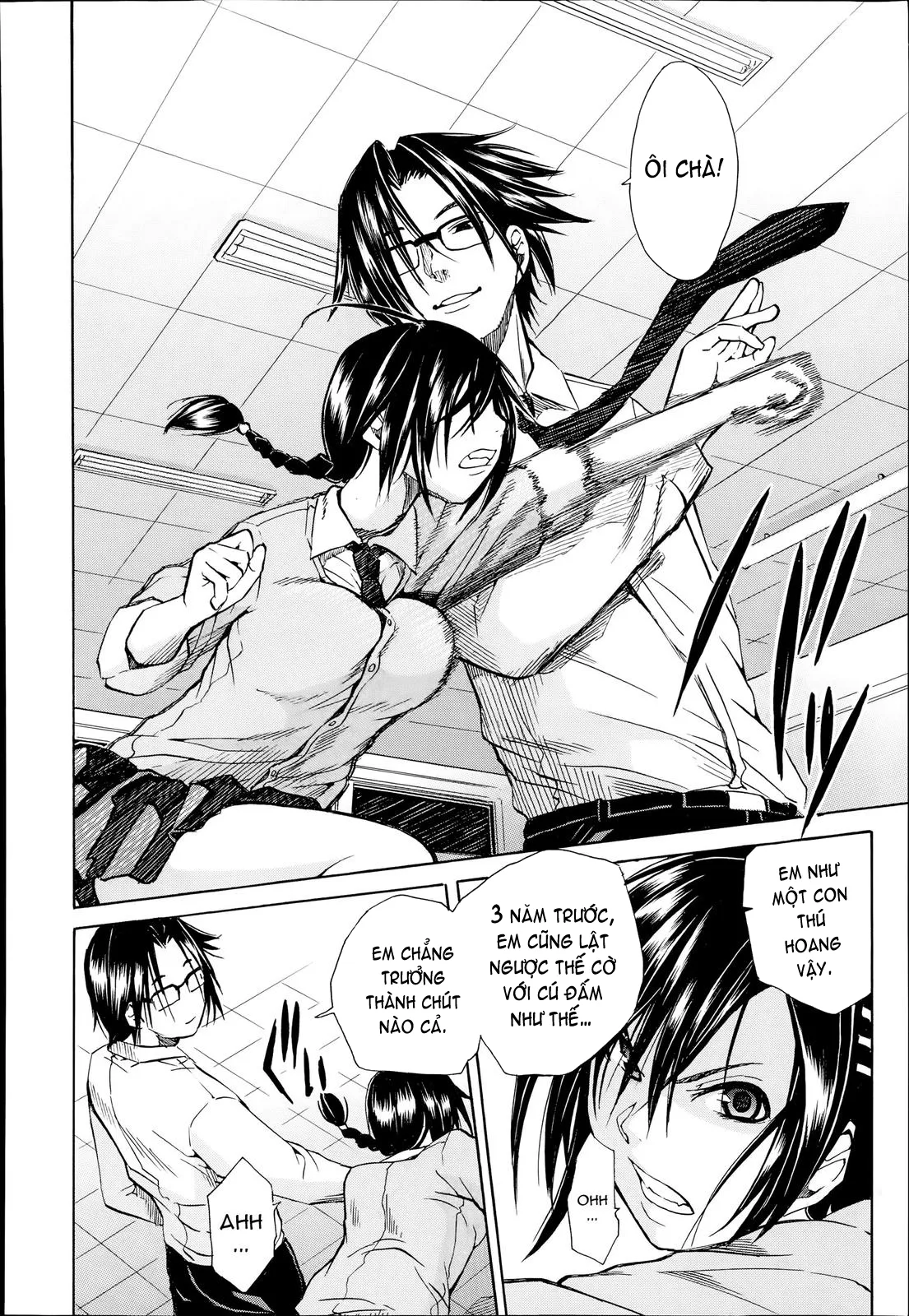 HentaiVN.net - Ảnh 8 - Gang Rape School [Rinkan Gakuen ~Haibokusha-Tachi Wa Midaremau~] - Chap 4