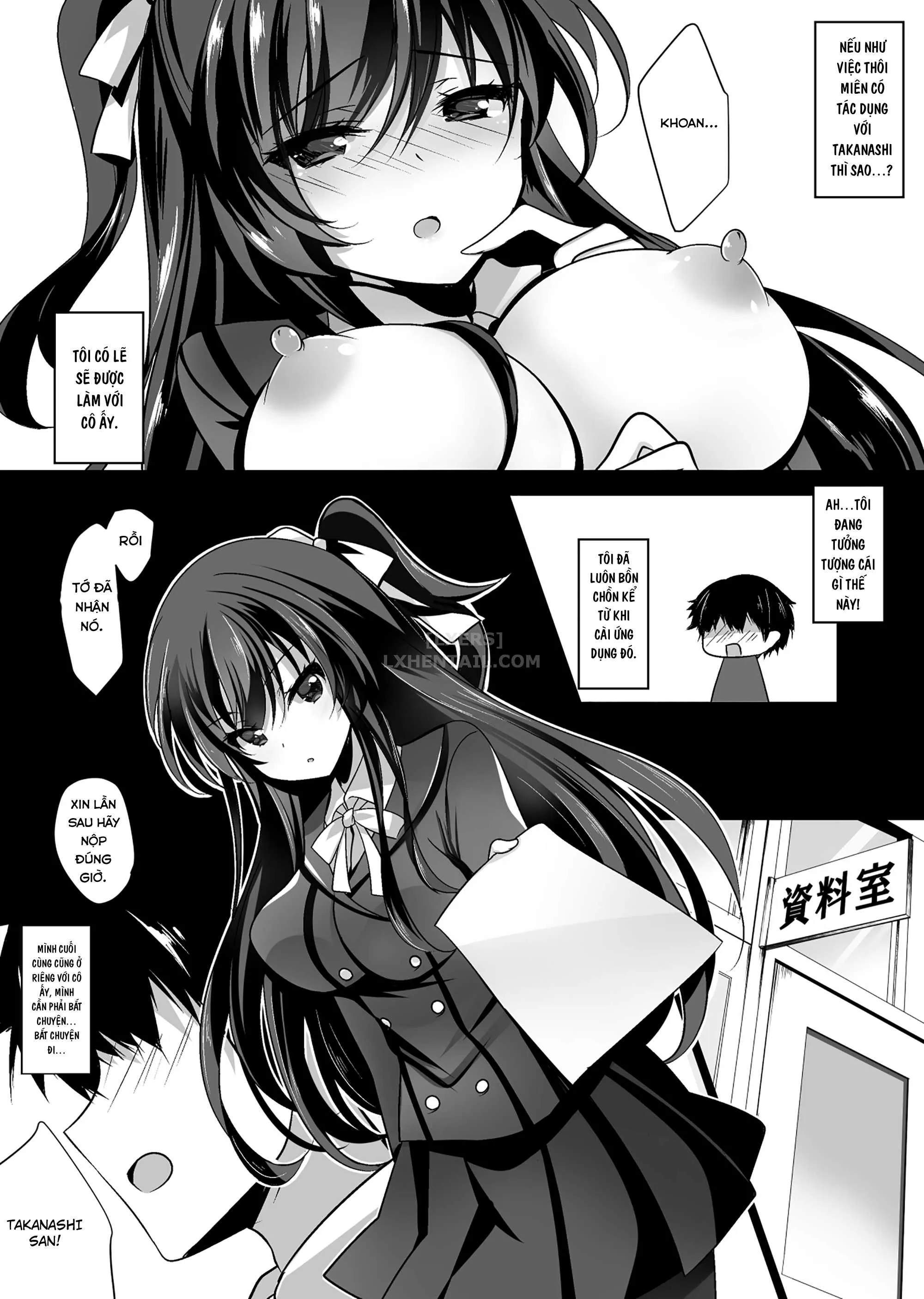 HentaiVN.net - Ảnh 6 - Saimin Kanojo [Hypno Girlfriend] - Chap 1