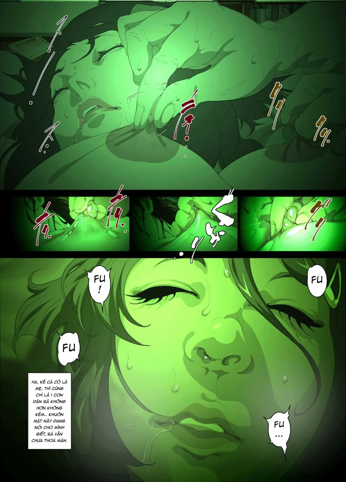HentaiVN.net - Ảnh 16 - Đại nghịch bất đạo [Namaiki na Hahaoya o Honnin ni mo Kizukarezu ni Minkan Suru Houhou] - Oneshot