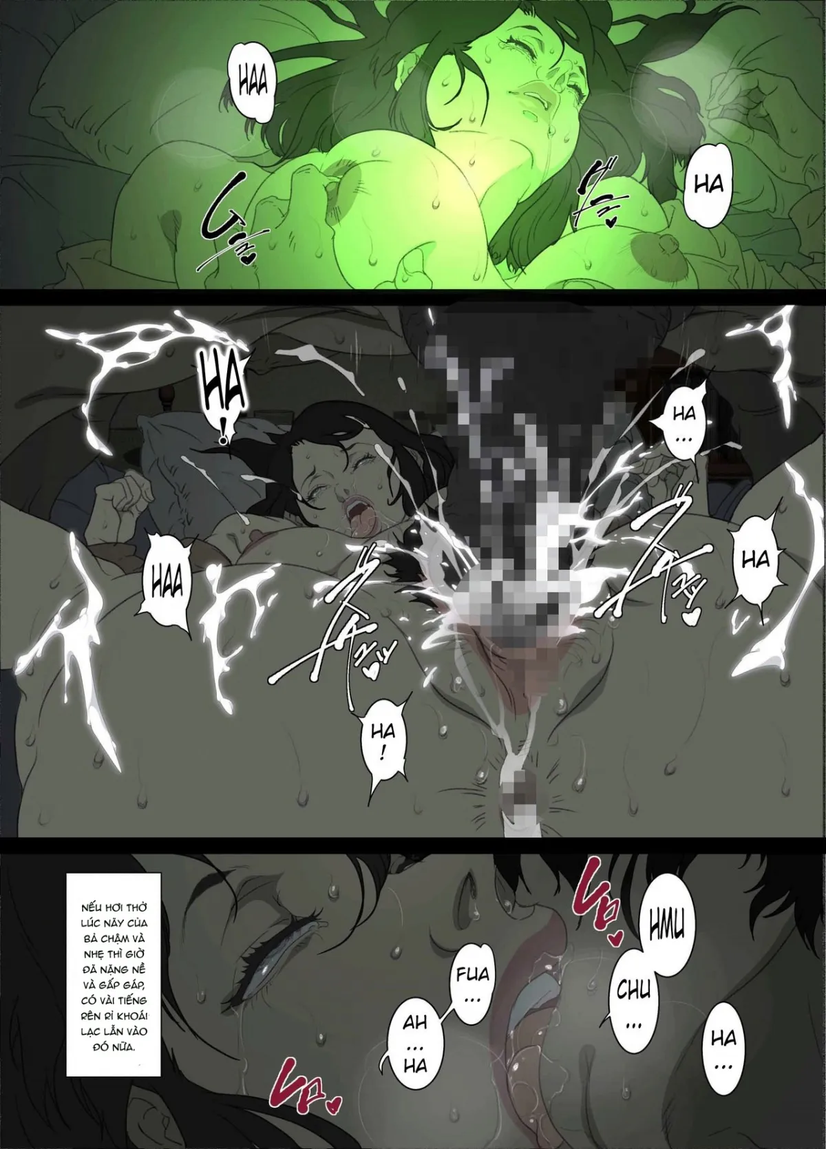 HentaiVN.net - Ảnh 26 - Đại nghịch bất đạo [Namaiki na Hahaoya o Honnin ni mo Kizukarezu ni Minkan Suru Houhou] - Oneshot