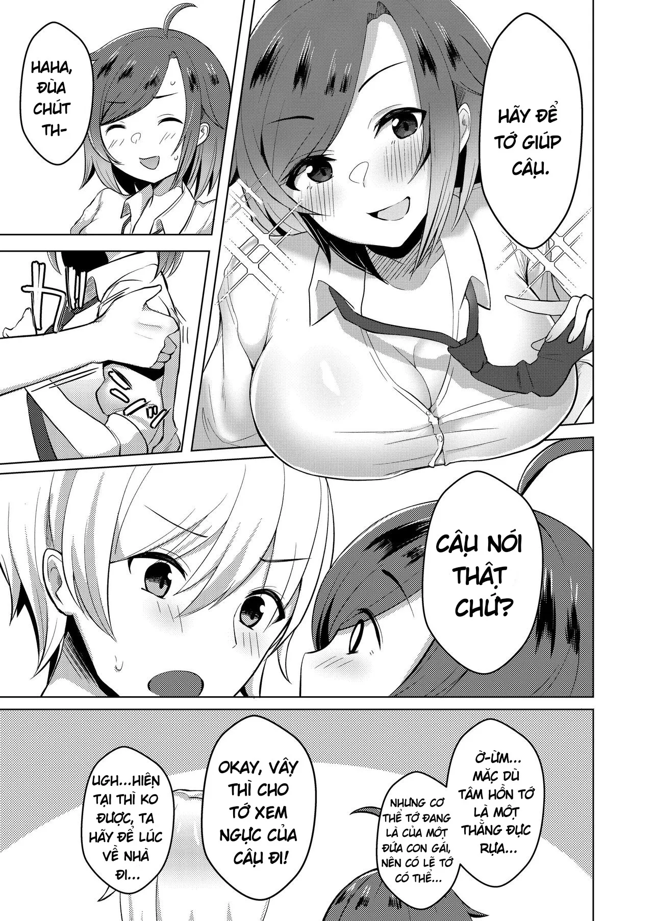 HentaiVN.net - Ảnh 15 - Tôi, Đã Tái Sinh Thành Con Gái! [Transgender Tensei Shite JK ni Narimashita] - Một Lốc...(˵ ͡° ͜ʖ ͡°˵)