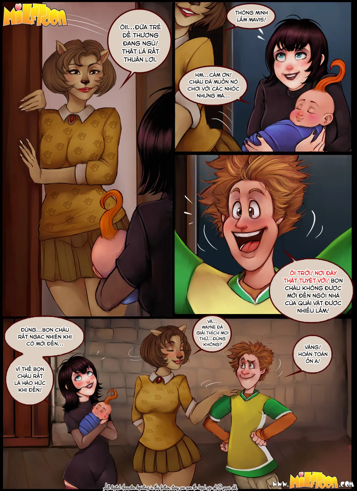 HentaiVN.net - Ảnh 4 - Transylvania Milf - Chap 1