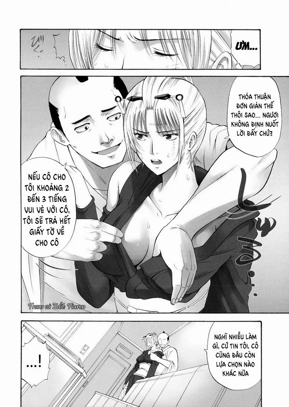 HentaiVN.net - Ảnh 10 - Tsukuyo-san ga Iyarashii Koto o Sarete Shimau Hanashi - Chương 1