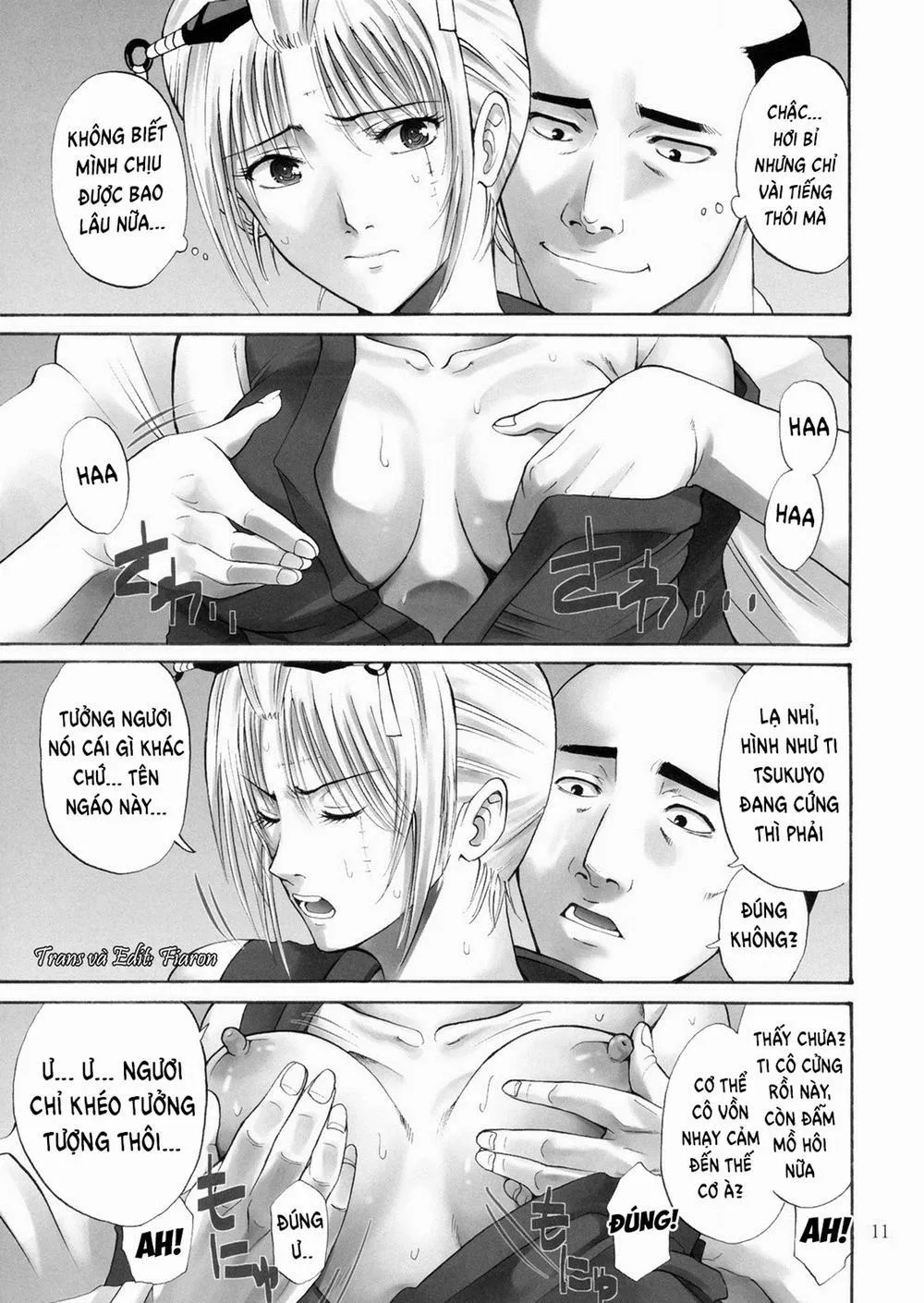 HentaiVN.net - Ảnh 11 - Tsukuyo-san ga Iyarashii Koto o Sarete Shimau Hanashi - Chương 1