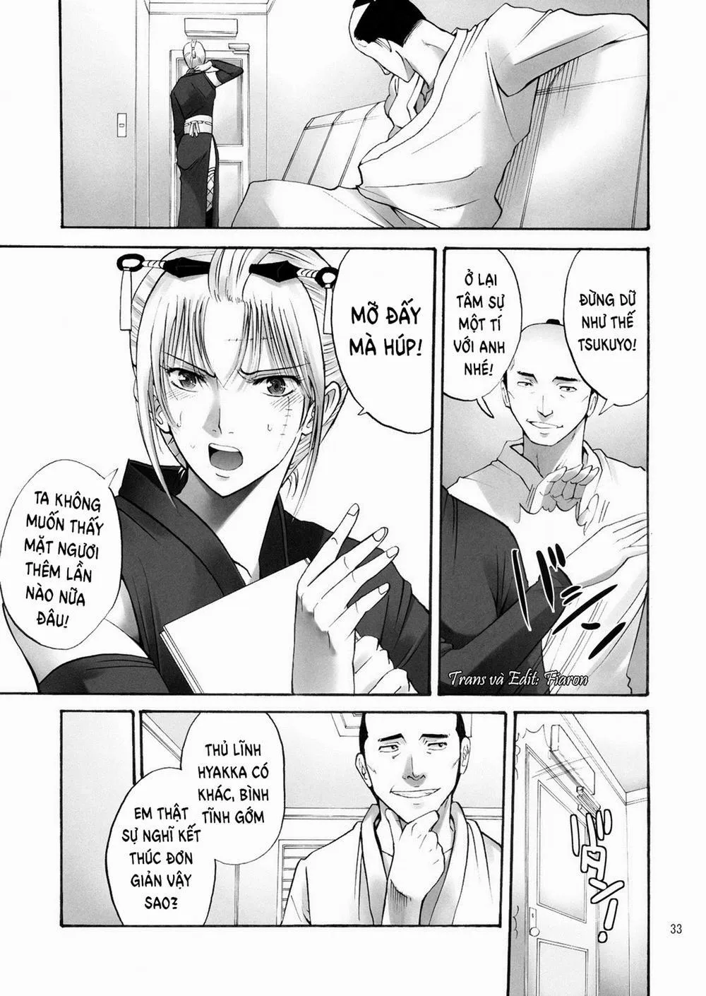 HentaiVN.net - Ảnh 33 - Tsukuyo-san ga Iyarashii Koto o Sarete Shimau Hanashi - Chương 1
