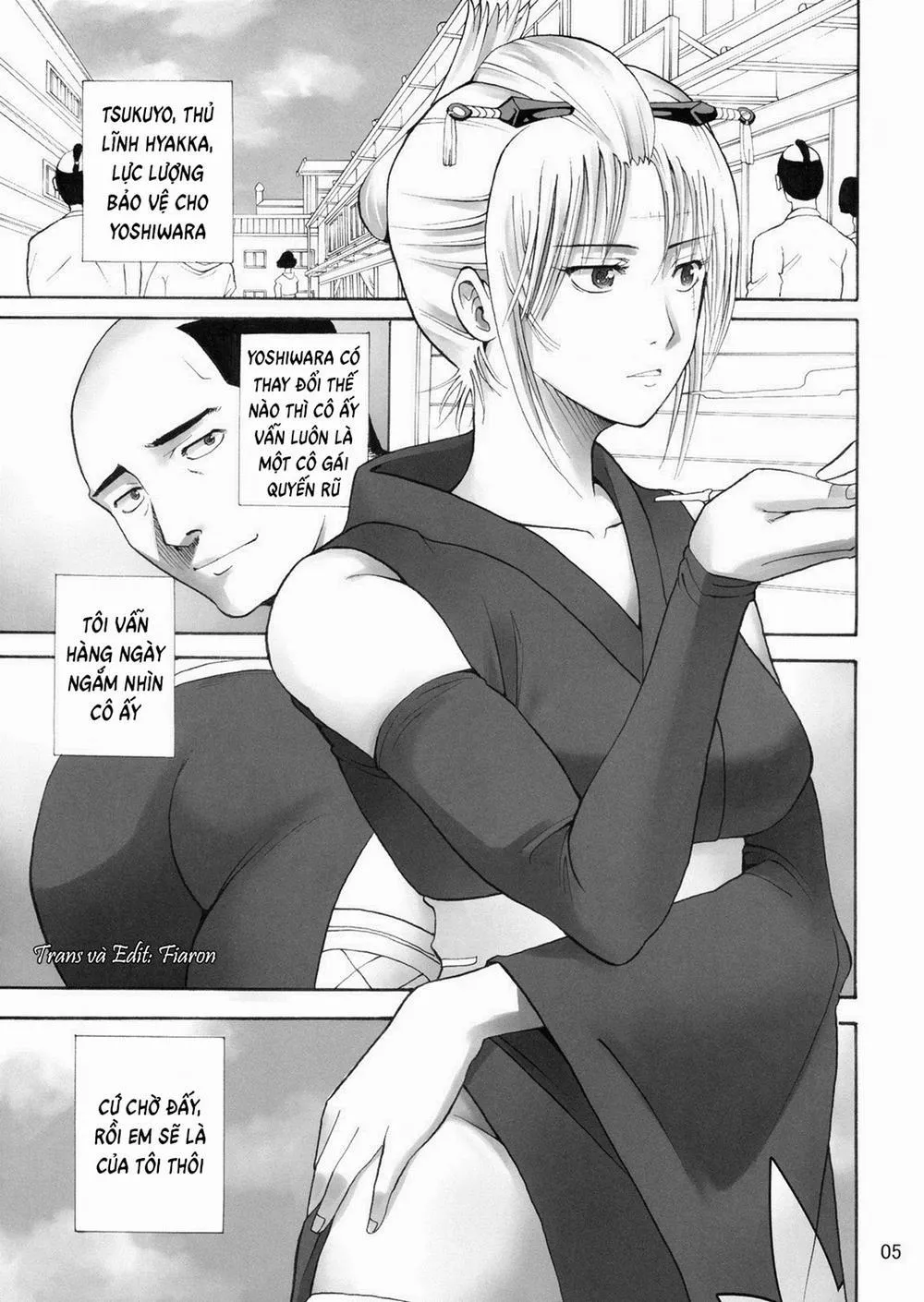 HentaiVN.net - Ảnh 5 - Tsukuyo-san ga Iyarashii Koto o Sarete Shimau Hanashi - Chương 1