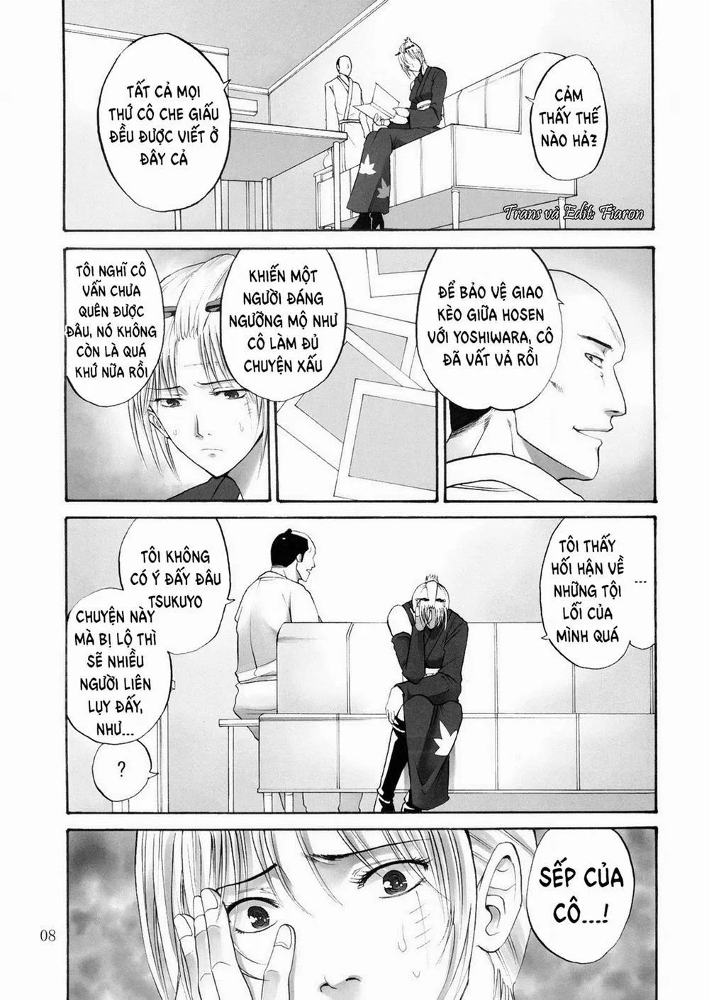 HentaiVN.net - Ảnh 8 - Tsukuyo-san ga Iyarashii Koto o Sarete Shimau Hanashi - Chương 1
