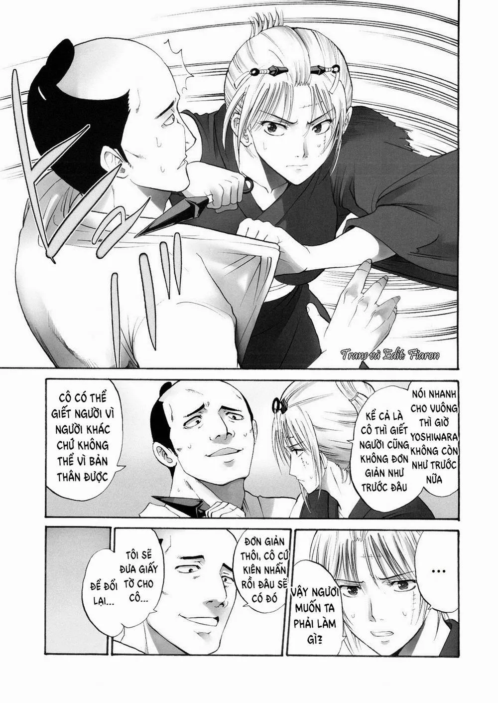 HentaiVN.net - Ảnh 9 - Tsukuyo-san ga Iyarashii Koto o Sarete Shimau Hanashi - Chương 1