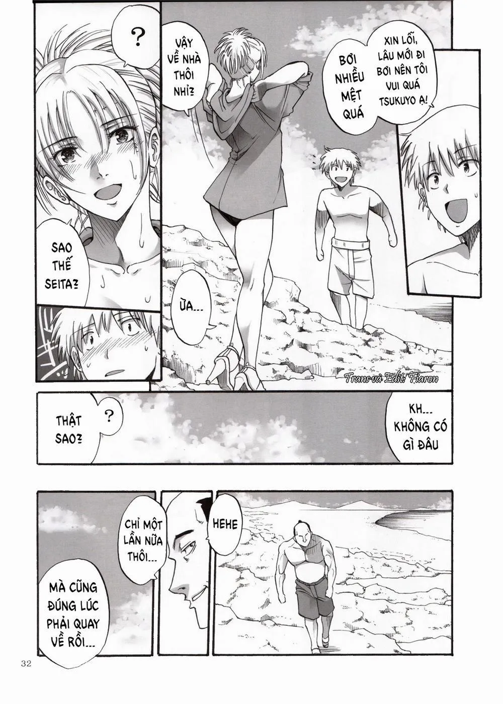 HentaiVN.net - Ảnh 32 - Tsukuyo-san ga Iyarashii Koto o Sarete Shimau Hanashi - Chương 3