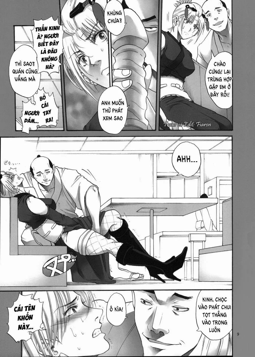 HentaiVN.net - Ảnh 9 - Tsukuyo-san ga Iyarashii Koto o Sarete Shimau Hanashi - Chương 3