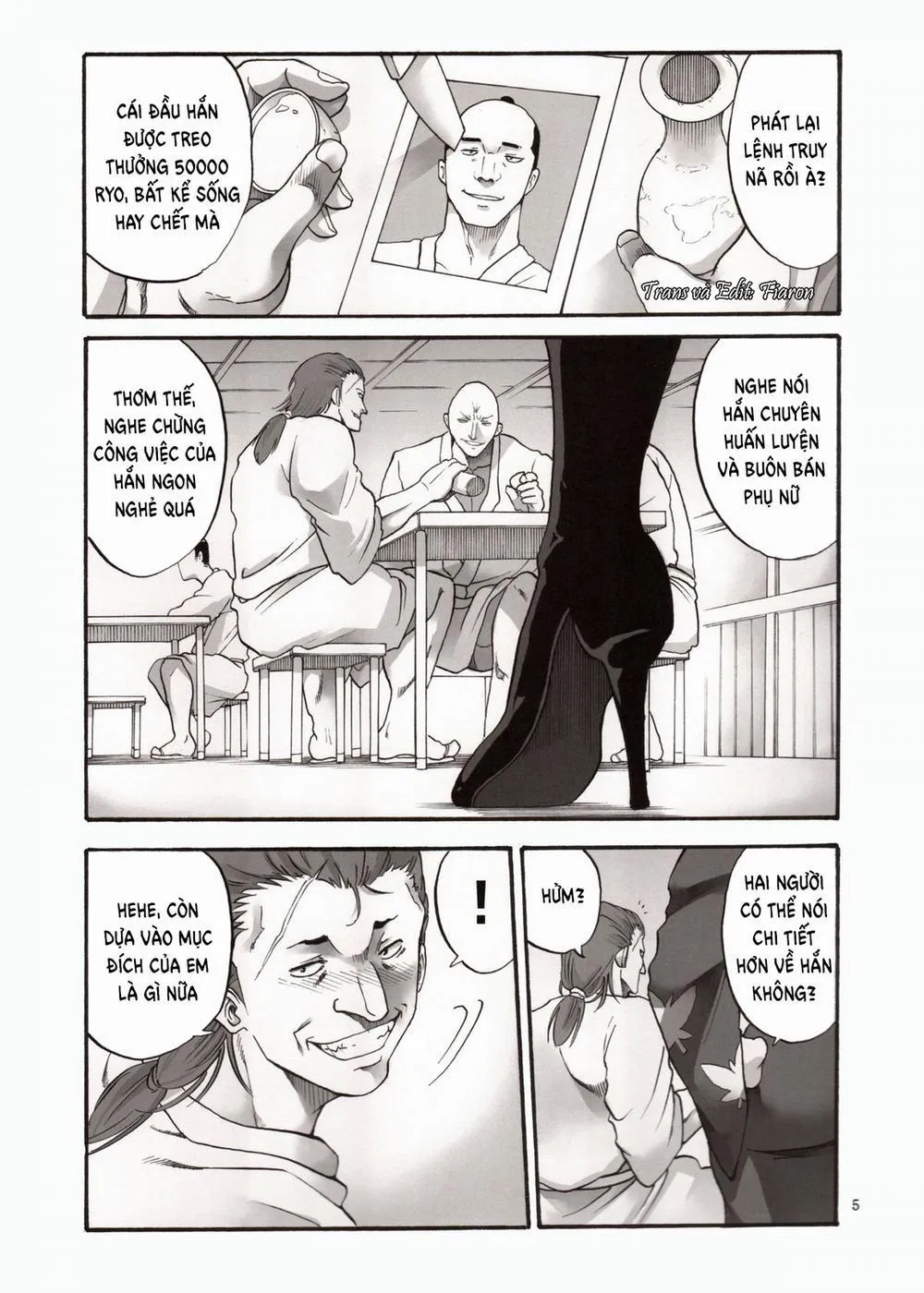 HentaiVN.net - Ảnh 5 - Tsukuyo-san ga Iyarashii Koto o Sarete Shimau Hanashi - Chương 4