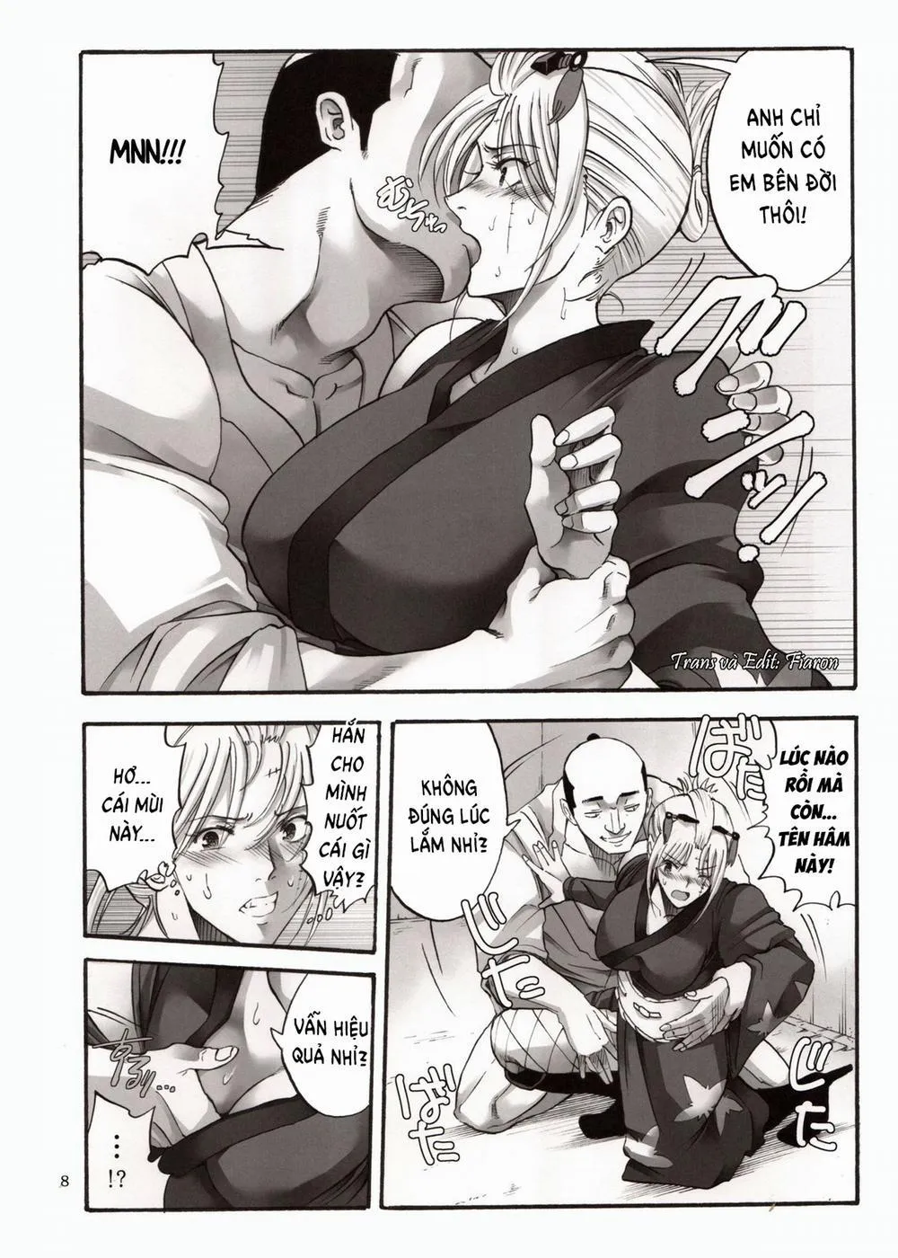 HentaiVN.net - Ảnh 8 - Tsukuyo-san ga Iyarashii Koto o Sarete Shimau Hanashi - Chương 4