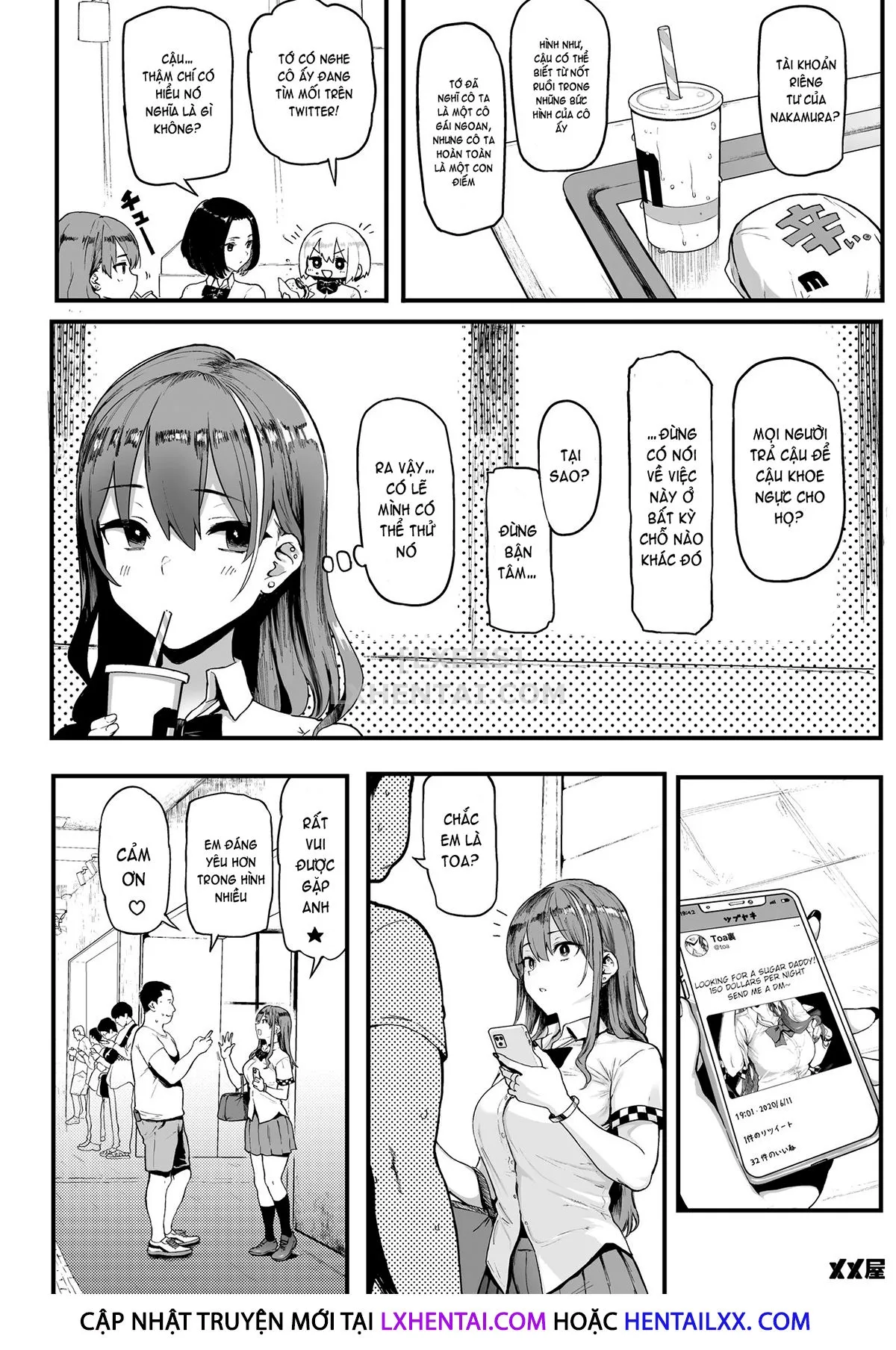 HentaiVN.net - Ảnh 11 - I Love Money [Okane Daisuki] - Oneshot