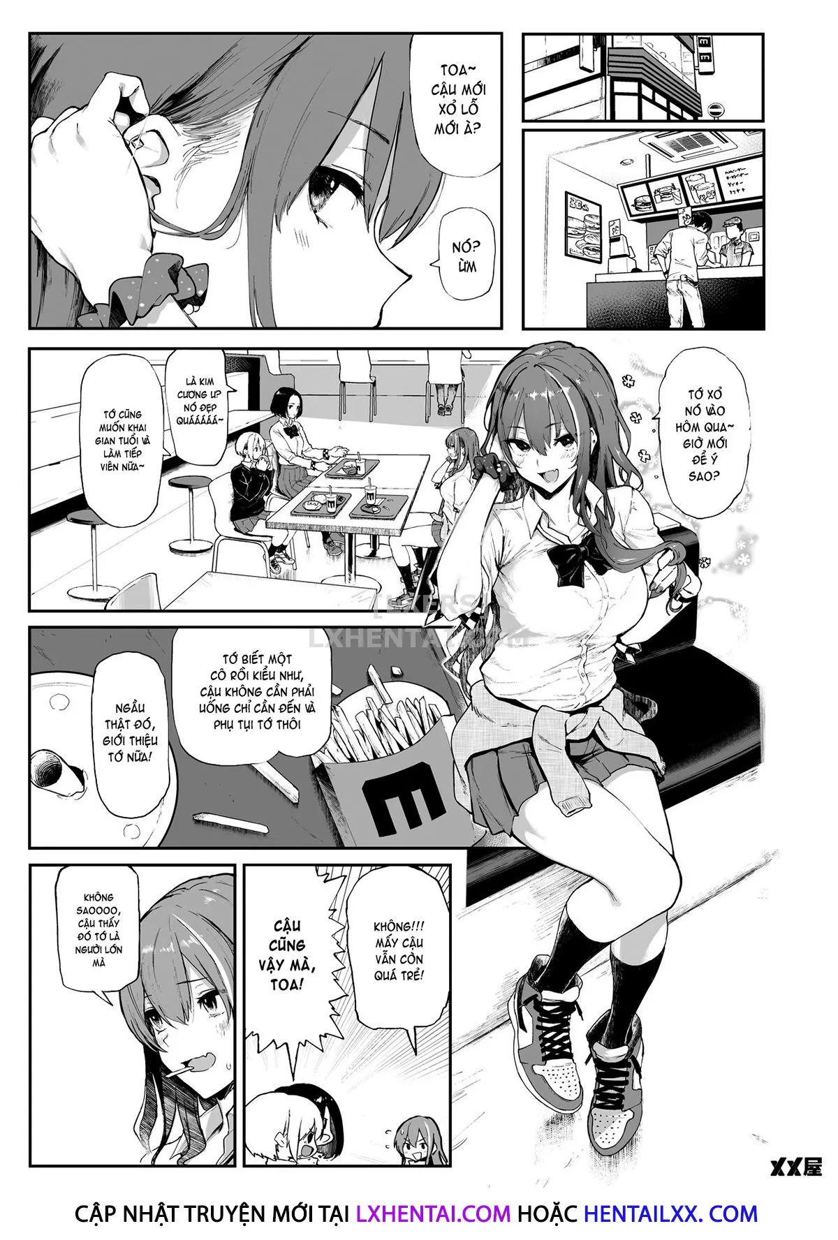 HentaiVN.net - Ảnh 4 - I Love Money [Okane Daisuki] - Oneshot