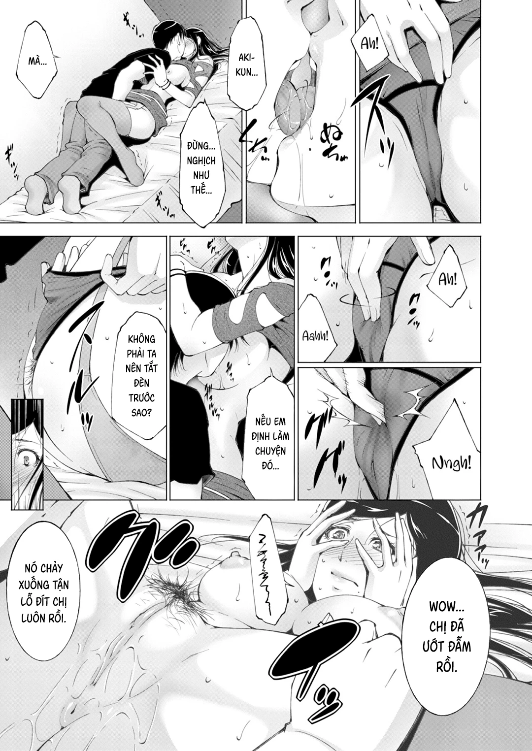 HentaiVN.net - Ảnh 10 - Chị gái đích thực của tôi - Oneshot