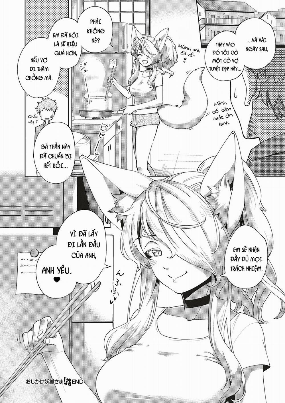 HentaiVN.net - Ảnh 25 - Oshikake Yōko-Sama [Assertive Fox Spirit] - Oneshot
