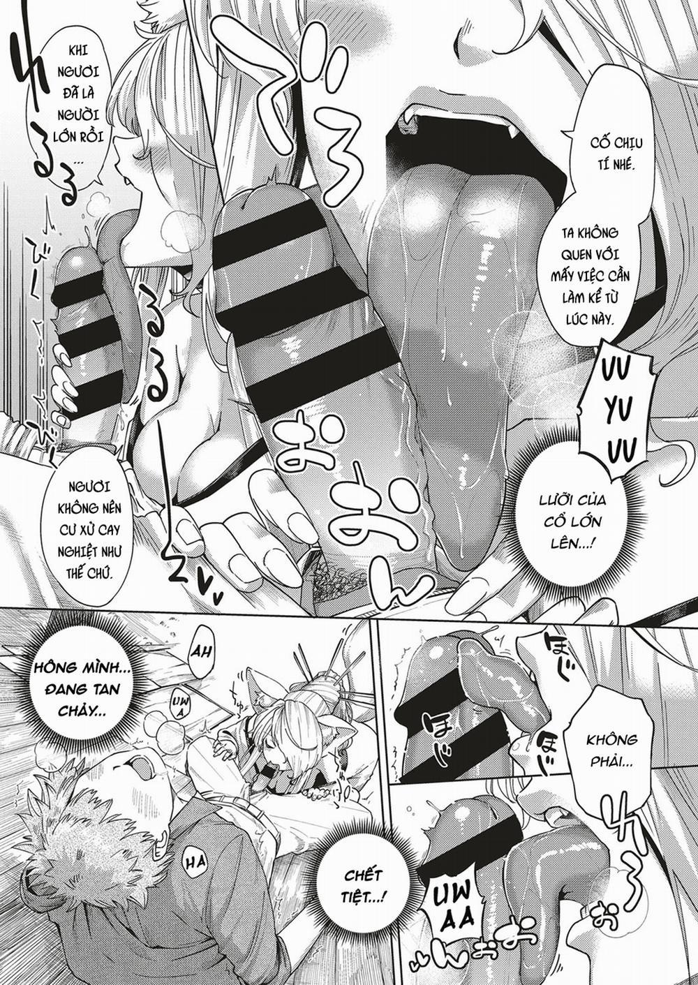 HentaiVN.net - Ảnh 10 - Oshikake Yōko-Sama [Assertive Fox Spirit] - Oneshot