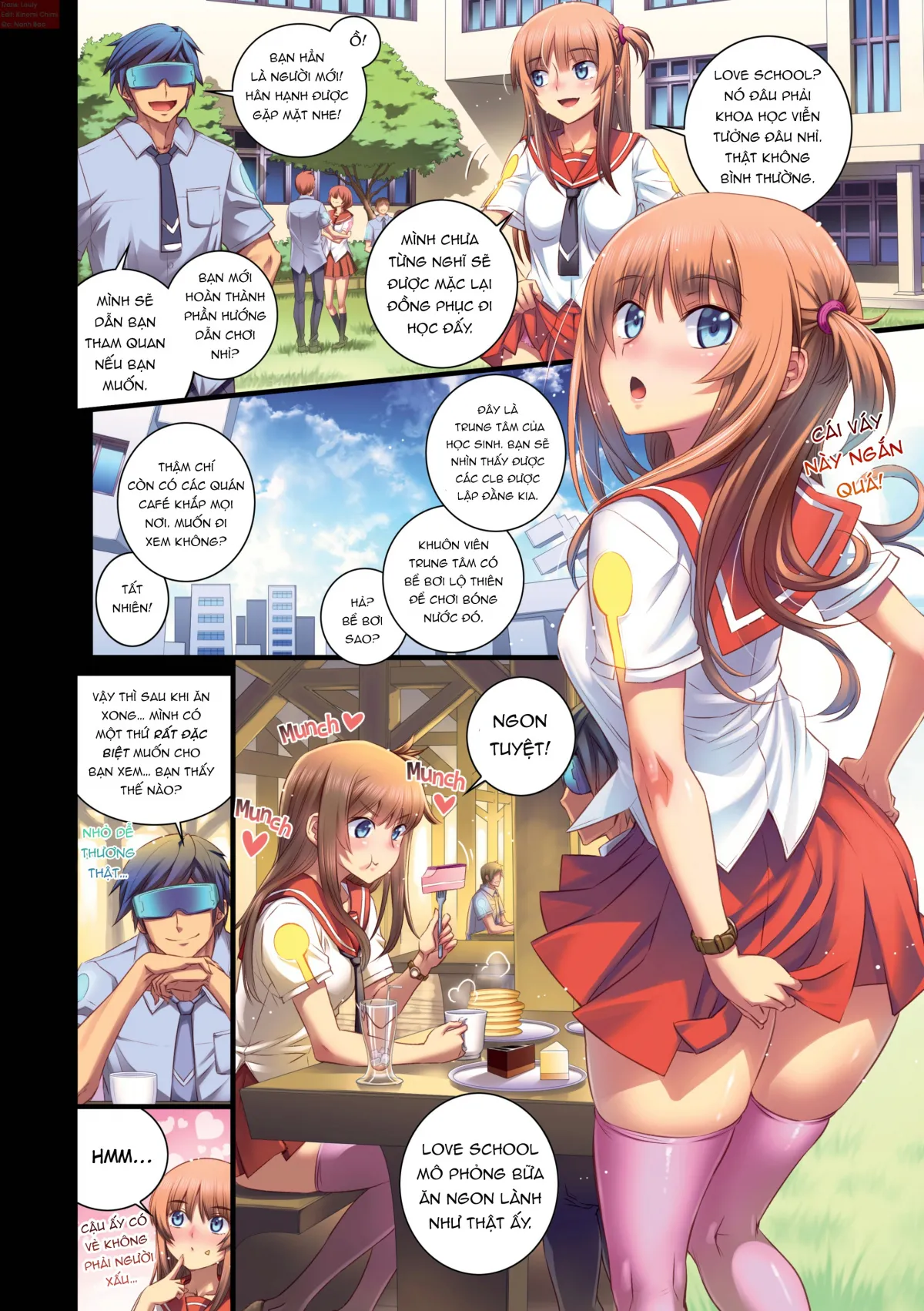 HentaiVN.net - Ảnh 8 - School Love Net - Chap 1