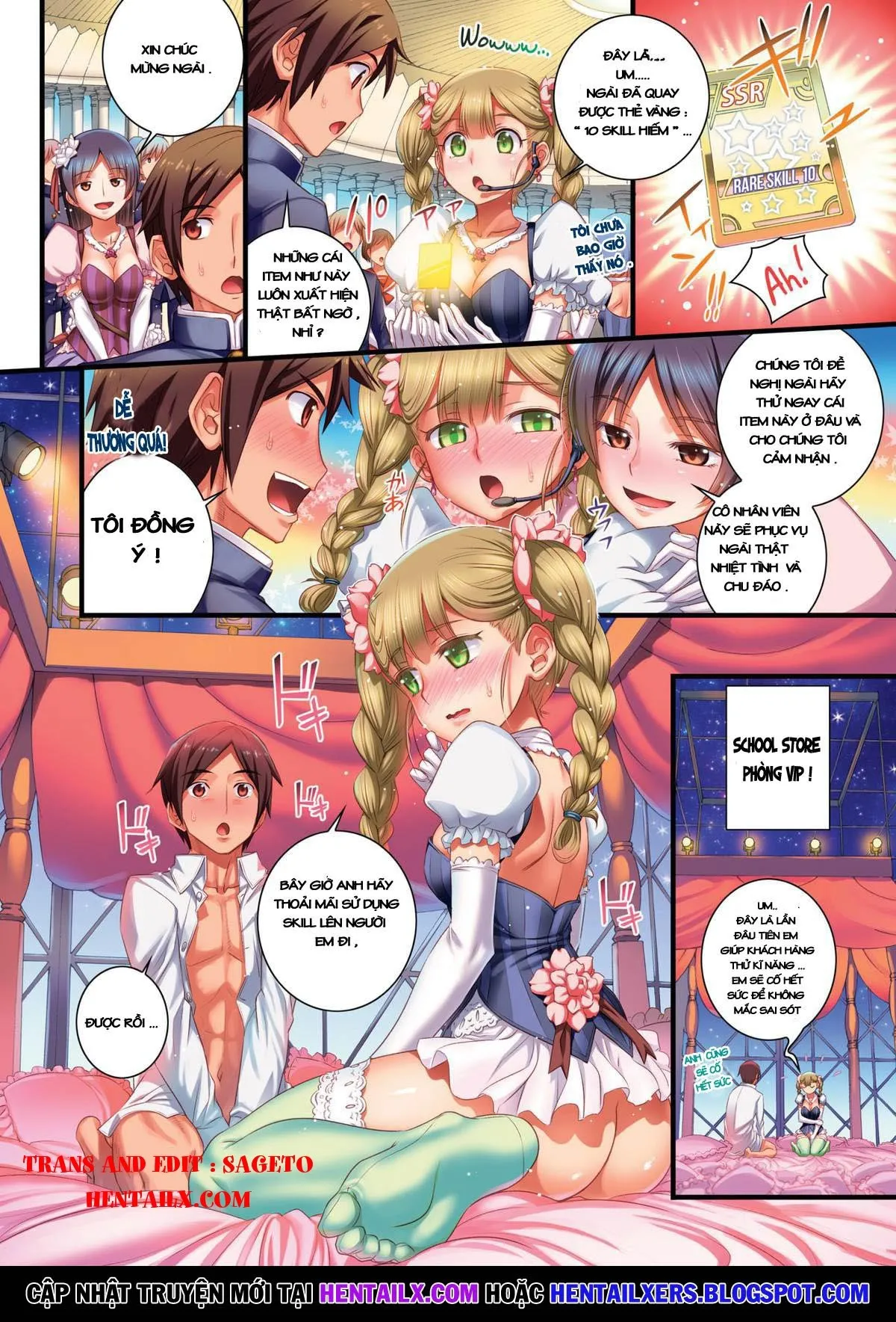 HentaiVN.net - Ảnh 3 - School Love Net - Chap 9