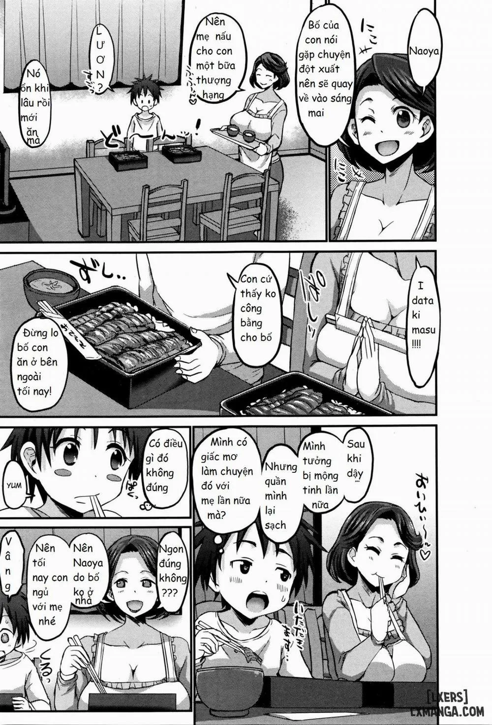 HentaiVN.net - Ảnh 19 - Inmu no Mama to Genjitsu no Okaa-san - Oneshot