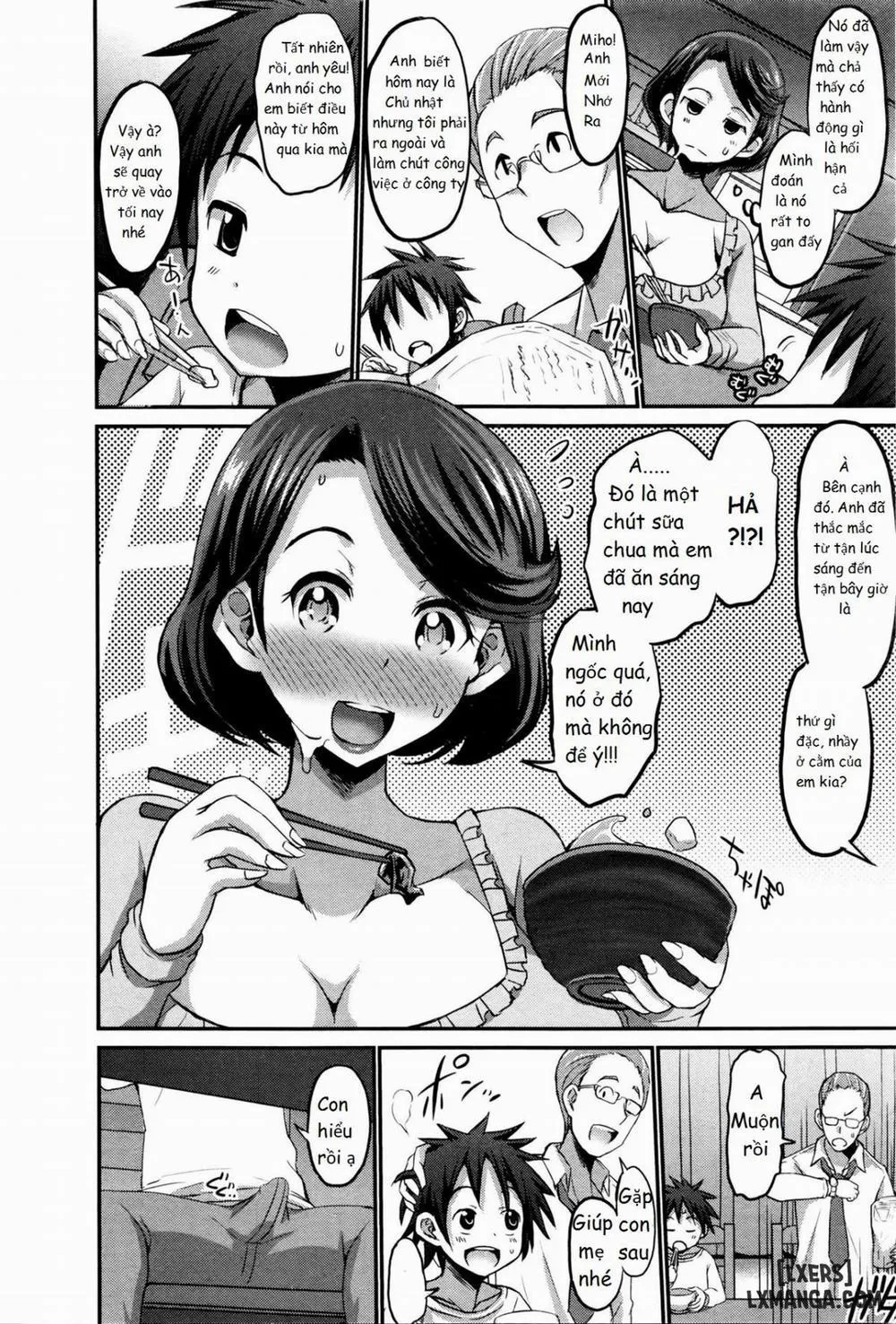 HentaiVN.net - Ảnh 8 - Inmu no Mama to Genjitsu no Okaa-san - Oneshot