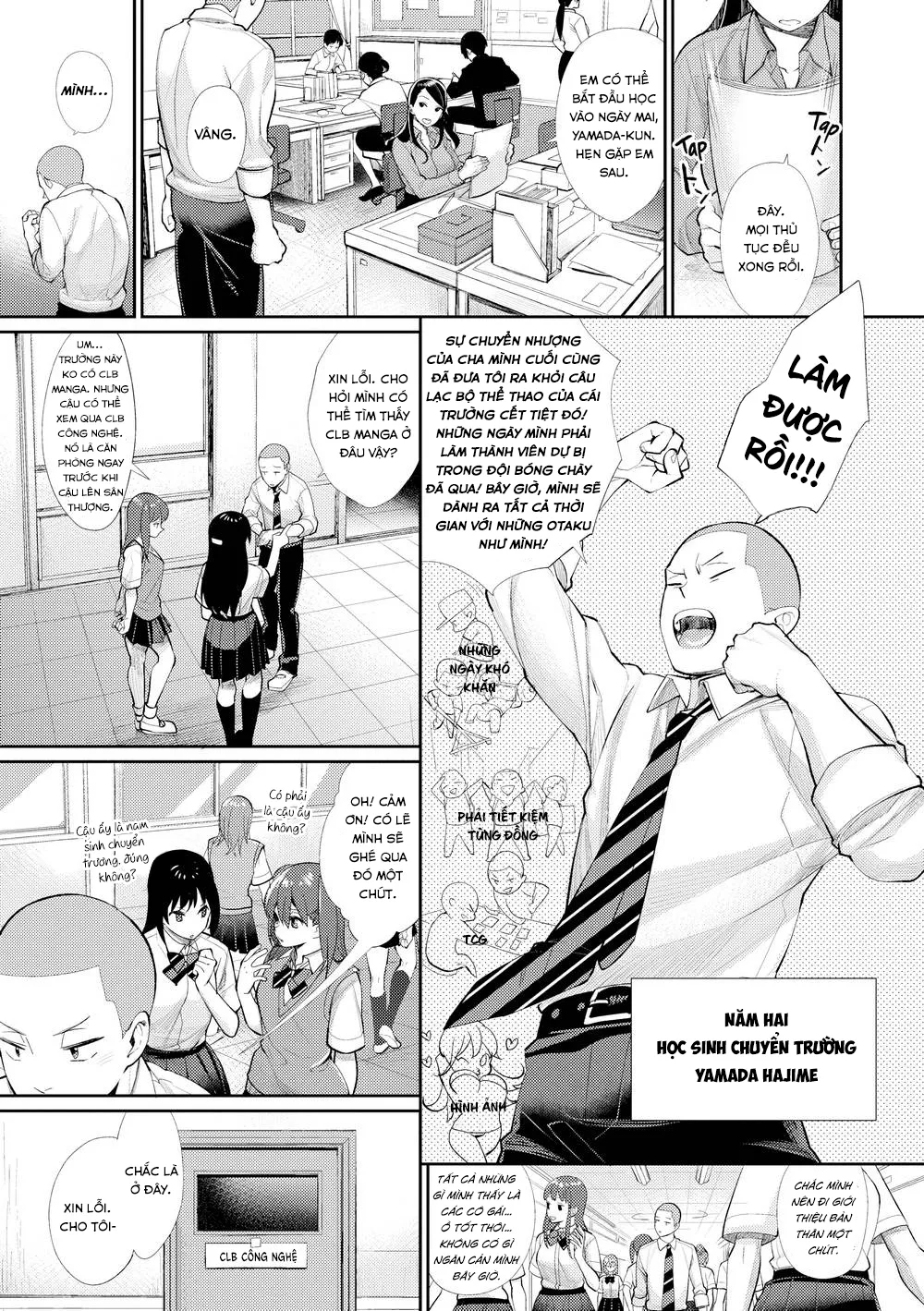 HentaiVN.net - Ảnh 4 - Lạc và CLB của những coi gái Otaku - Chap 1