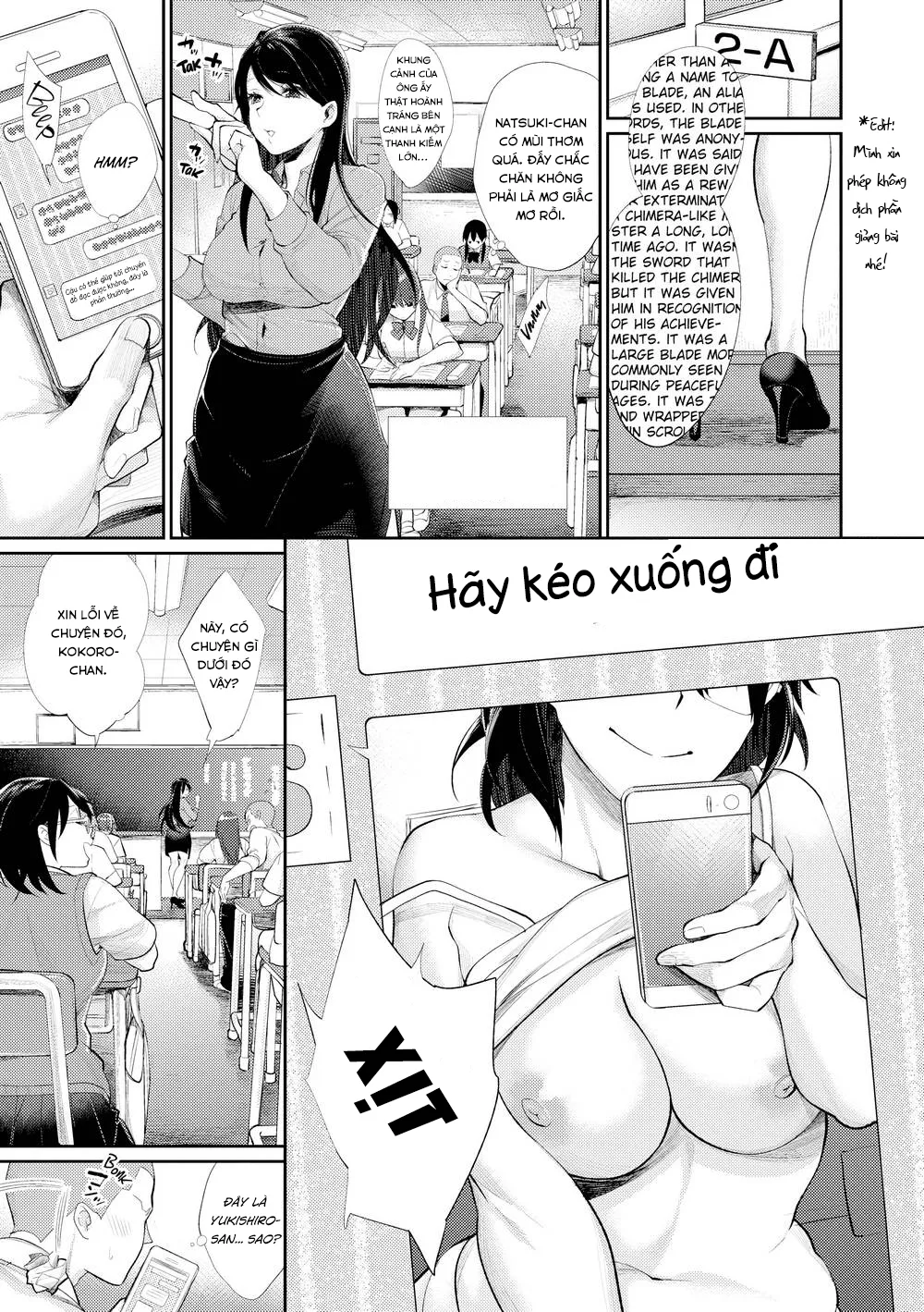 HentaiVN.net - Ảnh 4 - Lạc và CLB của những coi gái Otaku - Chap 2