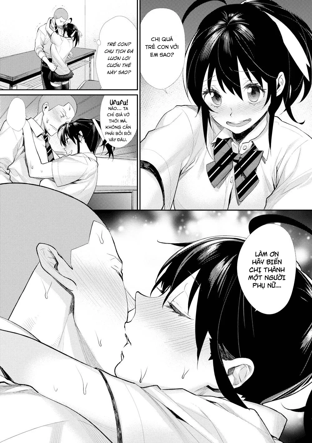 HentaiVN.net - Ảnh 13 - Lạc và CLB của những coi gái Otaku - Chap 6