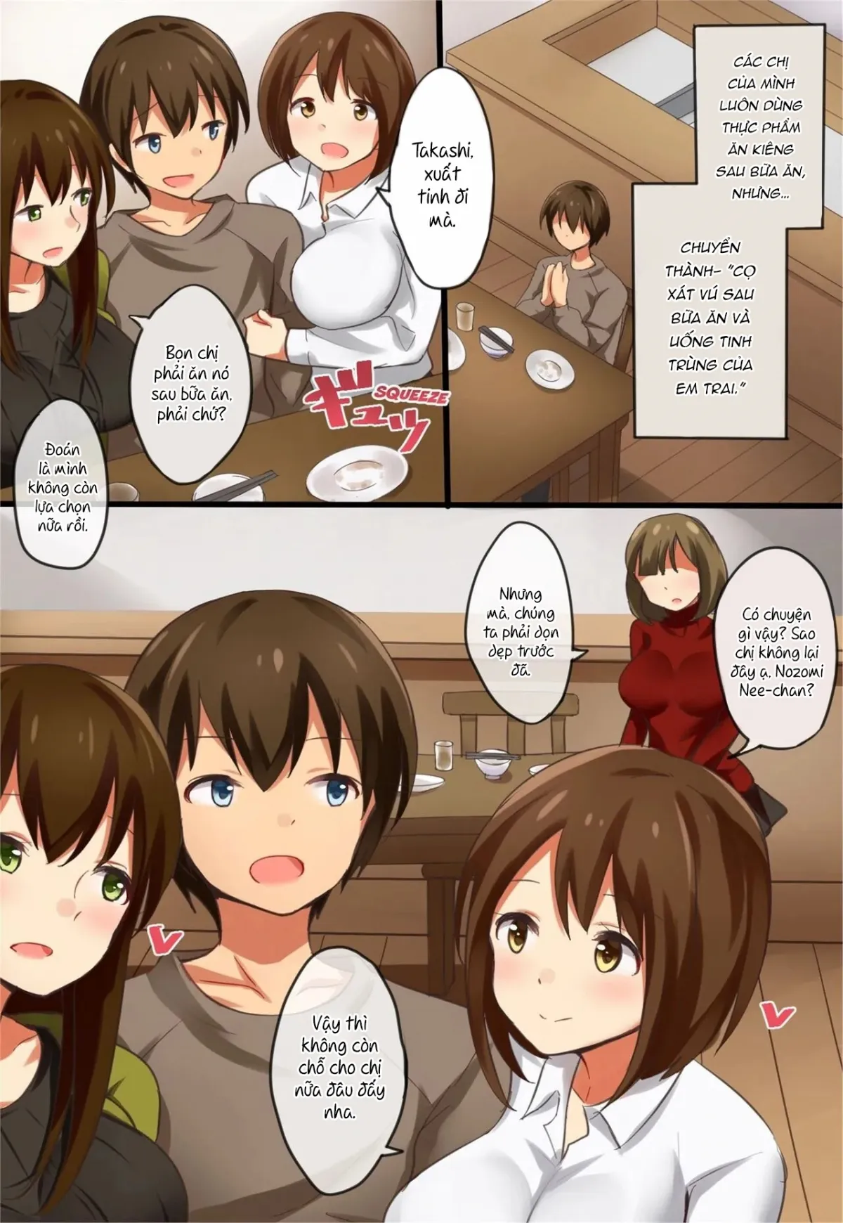 HentaiVN.net - Ảnh 13 - Thói quen khó bỏ của chị gái tôi [Ane o Henkan Shite Mita | My Older Sisters' Habits Die Hard] - Chap 1